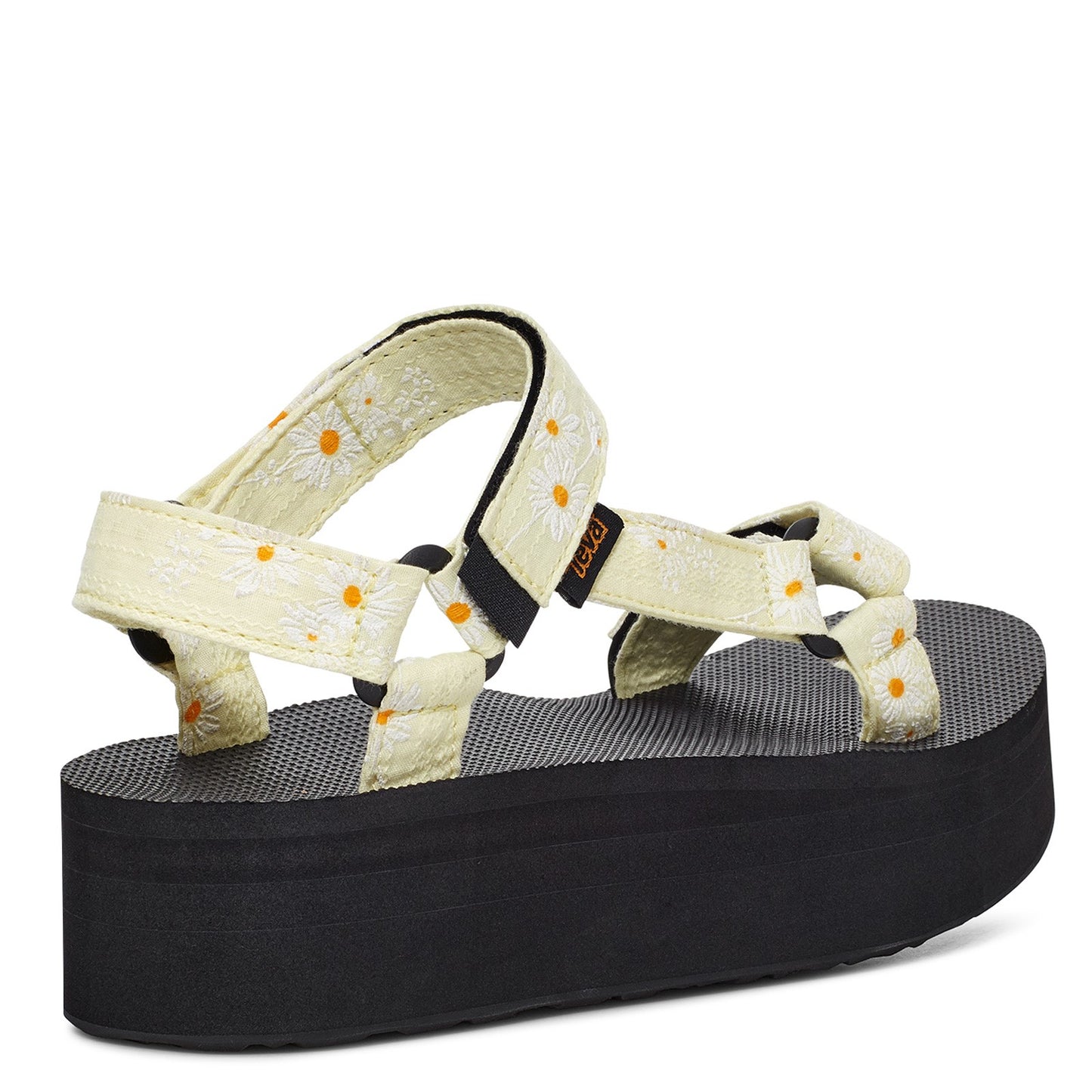 Peltz Shoes Women's Teva Flatform Universal Gloriosa Sandal YELLOW LIGHT 1125203-YEL