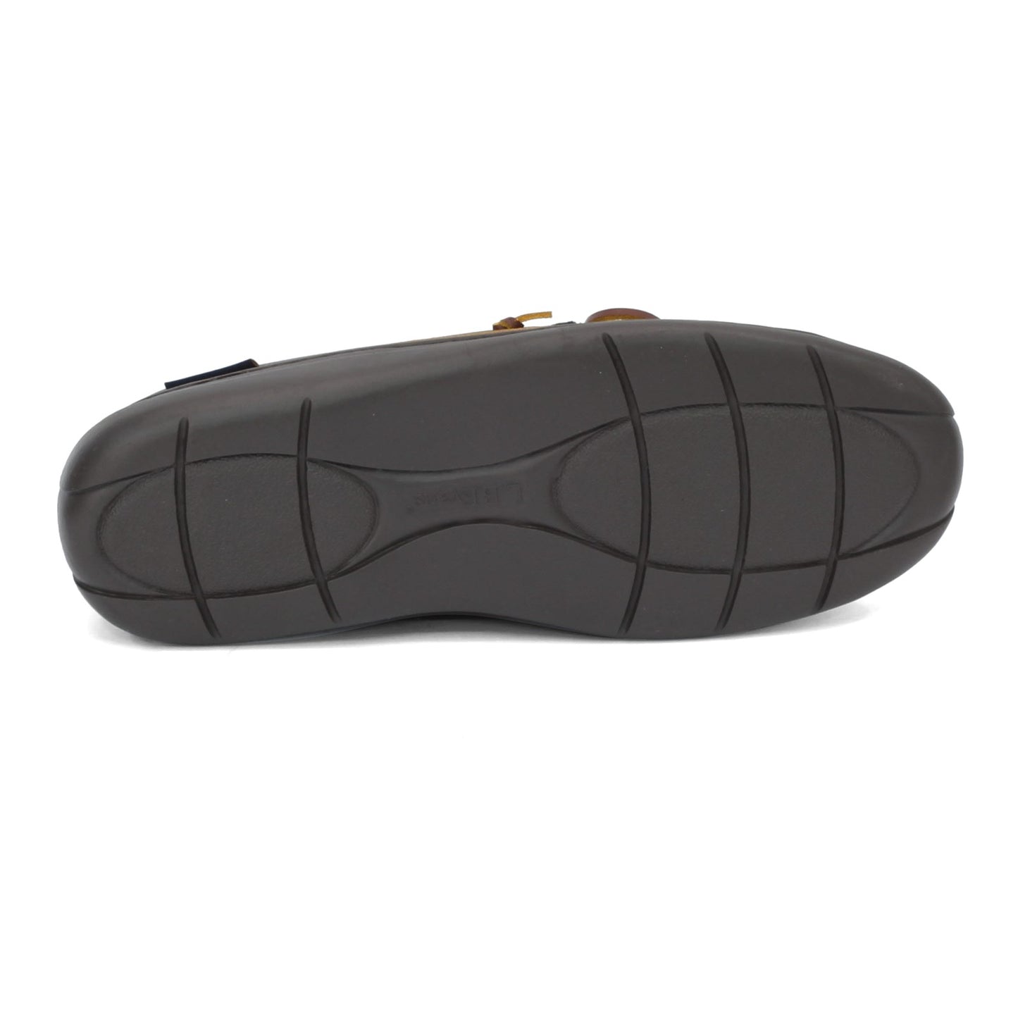 Peltz Shoes Men's LB Evans Atlin Slipper TAN NUBUCK 1131