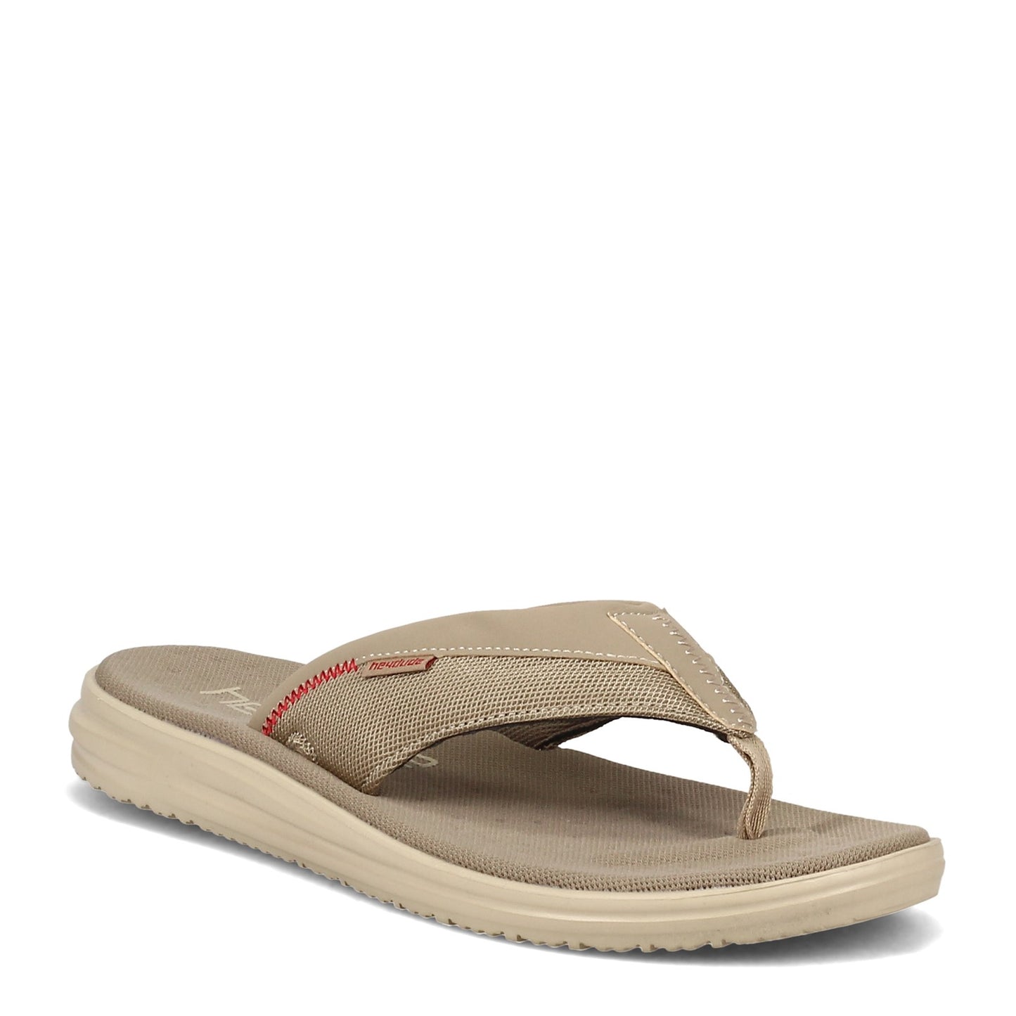 Peltz Shoes Men's Hey Dude Flinn Free Sandal BEIGE 113350500