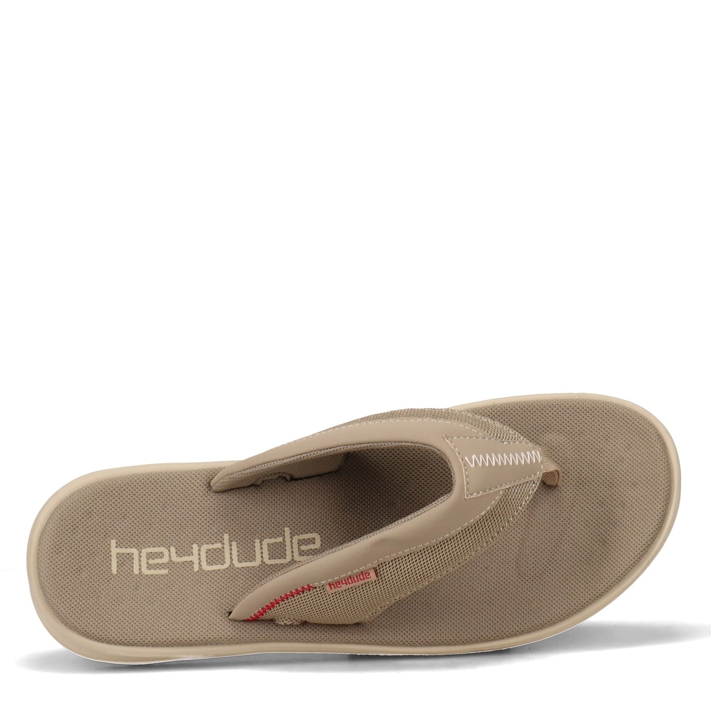 Peltz Shoes Men's Hey Dude Flinn Free Sandal BEIGE 113350500