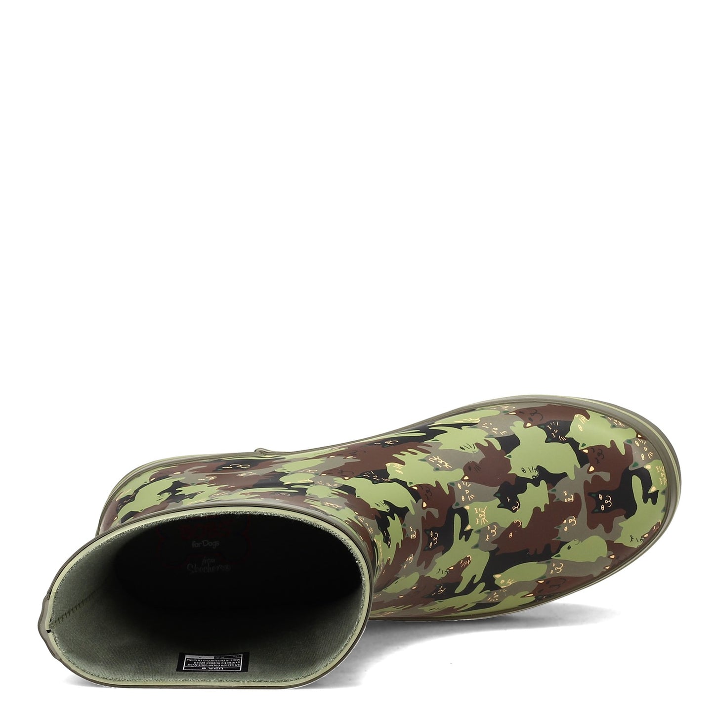 Peltz Shoes Women's Skechers BOBS Rain Check - Catmo Shower CAMO 113379-CAMO