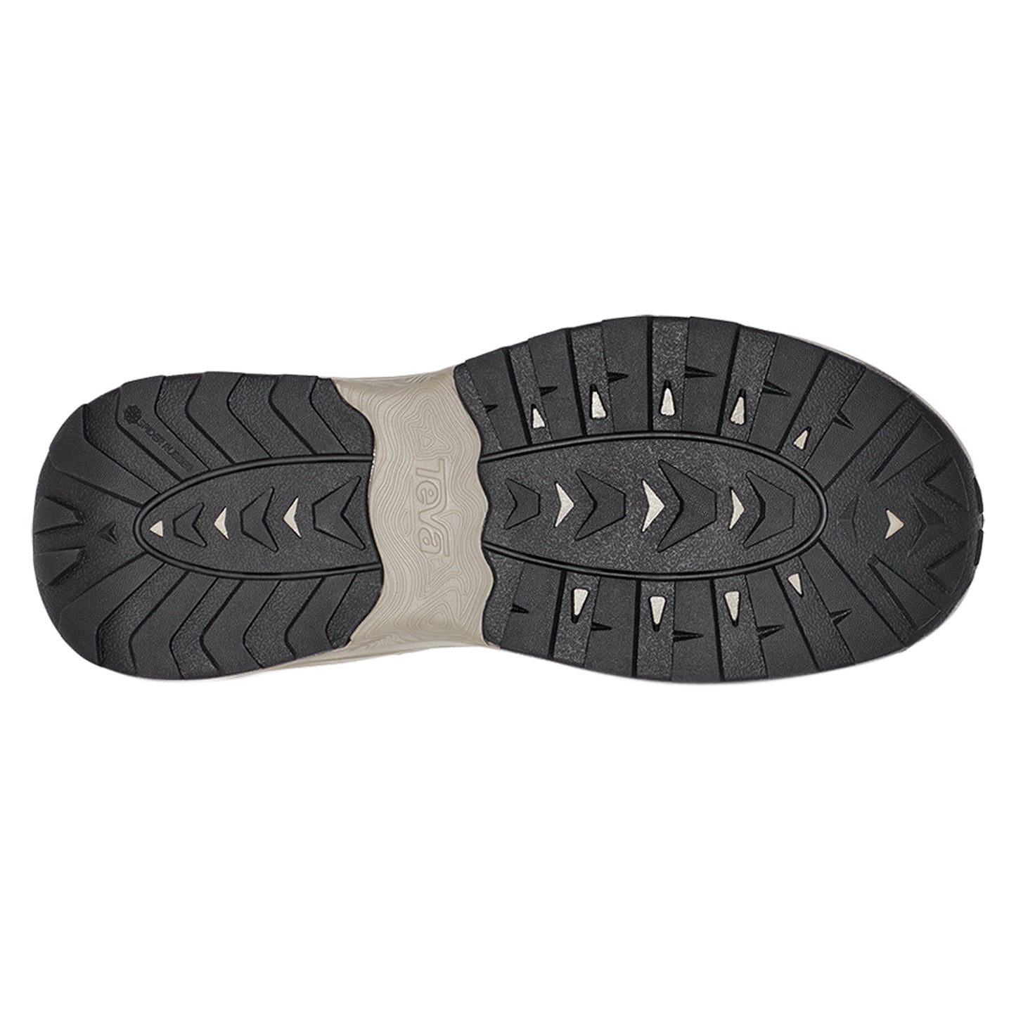 Peltz Shoes Men's Teva Outflow Closed Toe Sandal Teak 1134357-TEAK