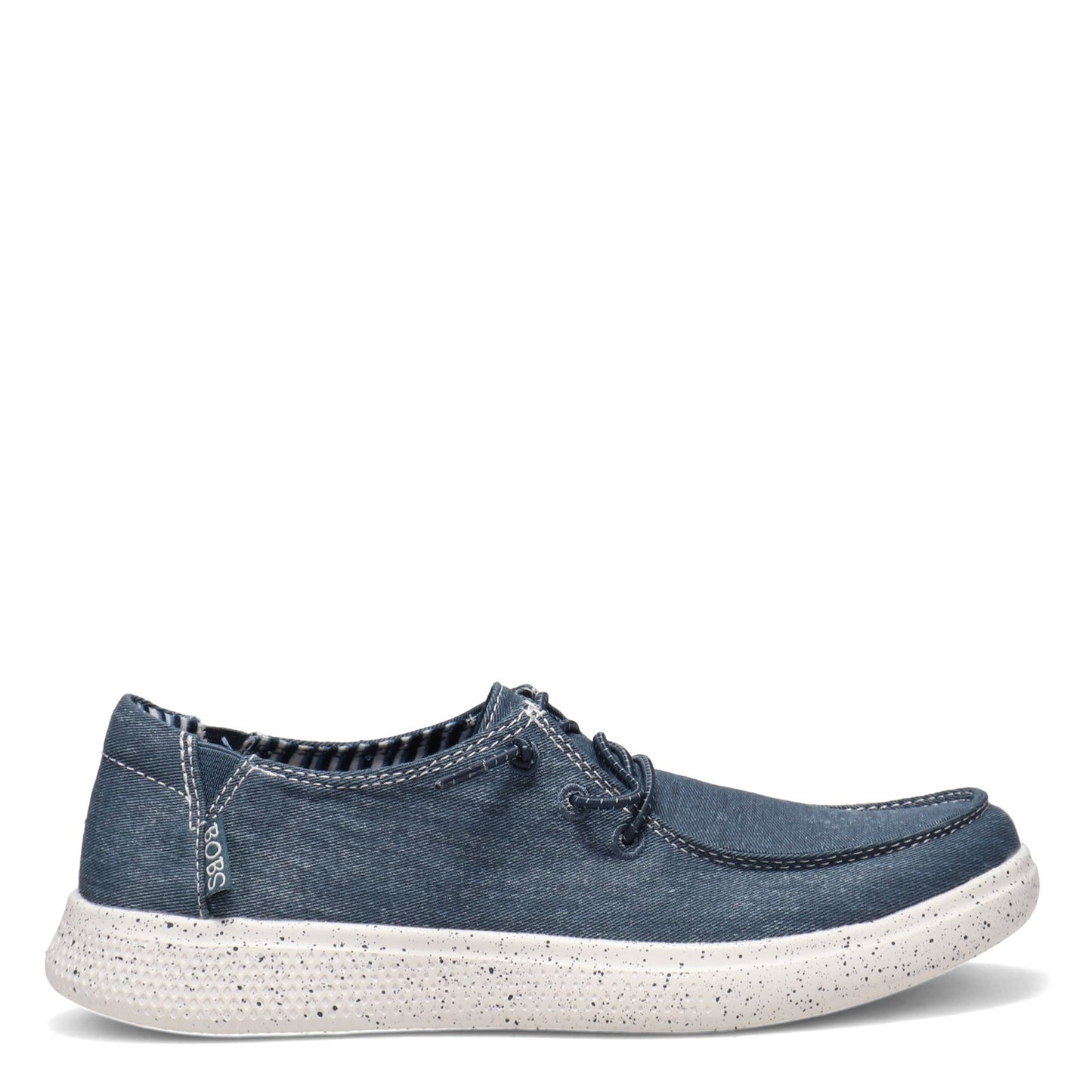 Peltz Shoes Women's Skechers Bobs Skipper - Summer Life Slip-On NAVY 113449-NVY