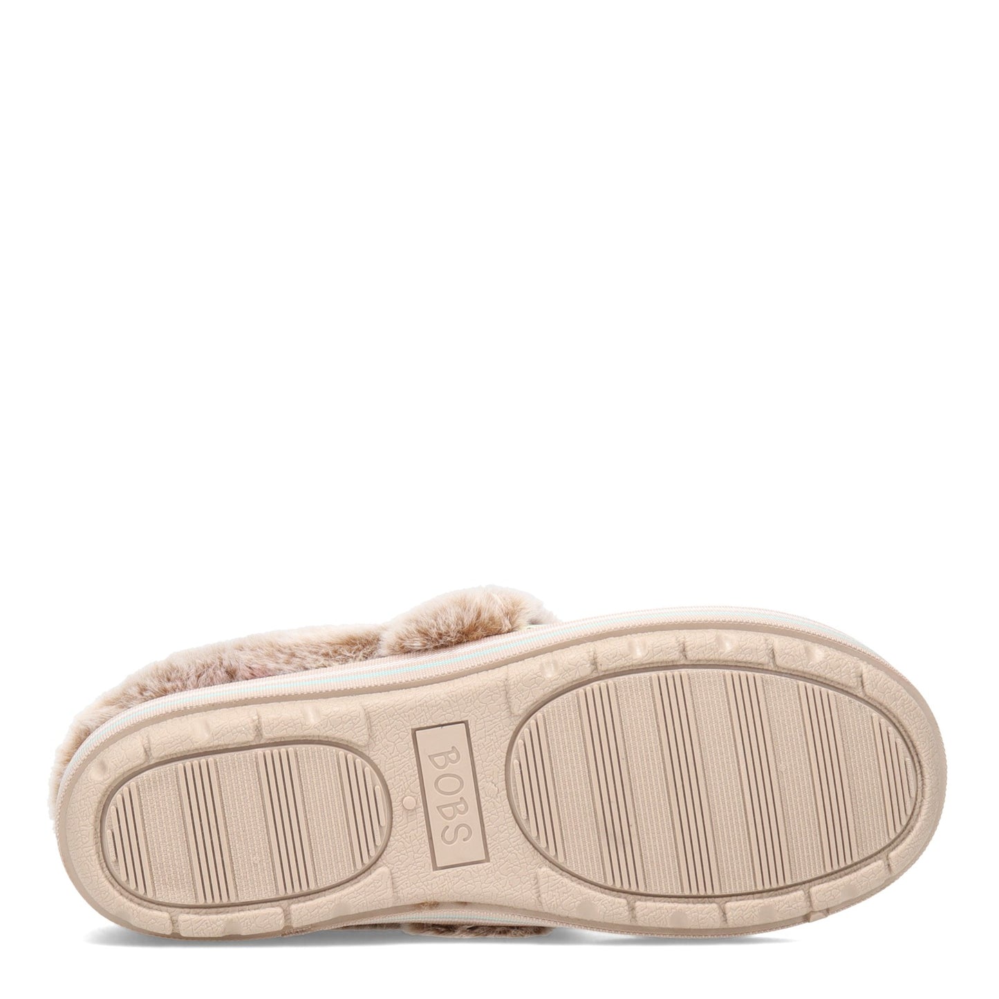 Peltz Shoes Women's Skechers BOBS Too Cozy - Winter Howl Slipper NATURAL 113481-NTMT