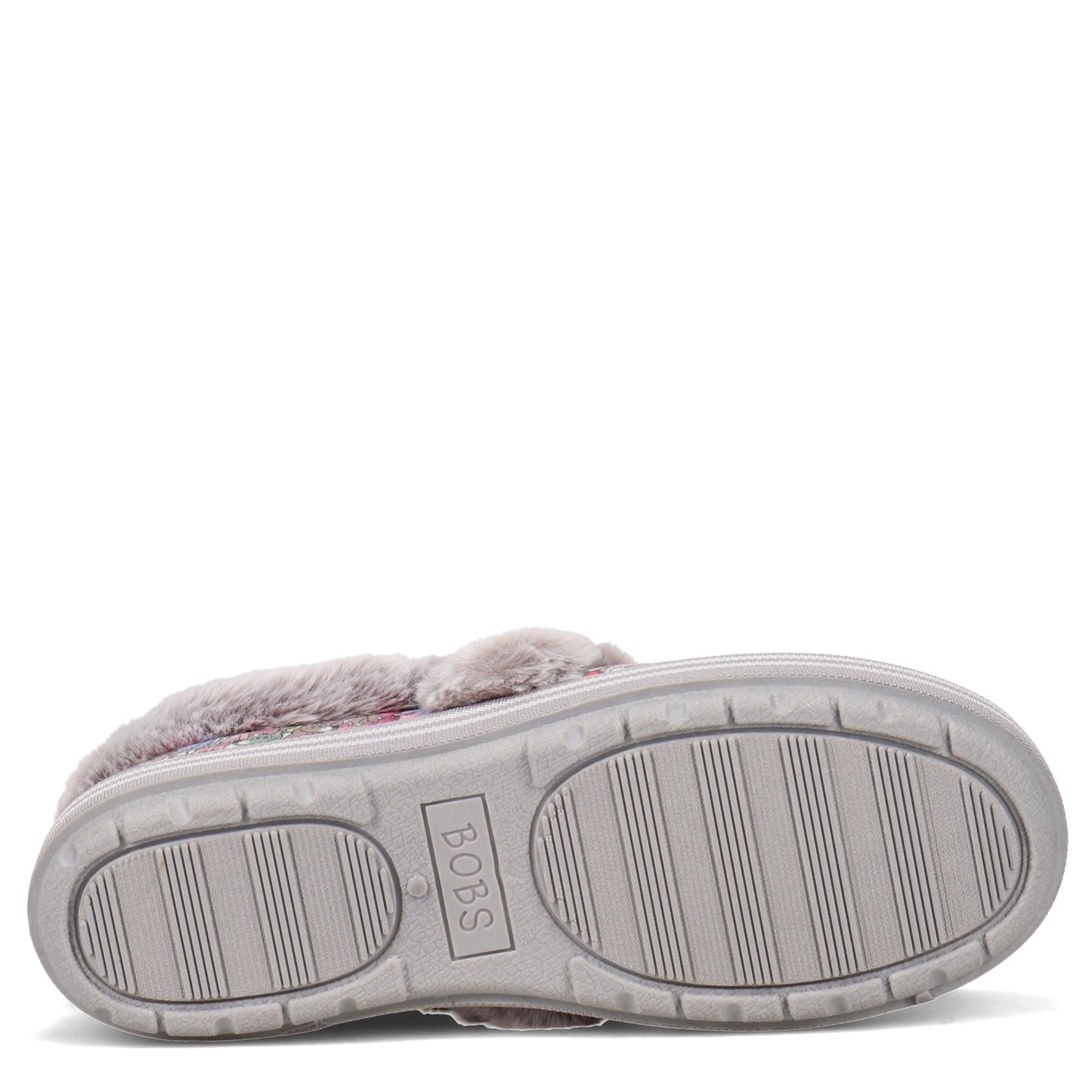 Peltz Shoes Women's Skechers BOBS Too Cozy - Paws Forever Slip-On GREY MULTI 113485-MLT