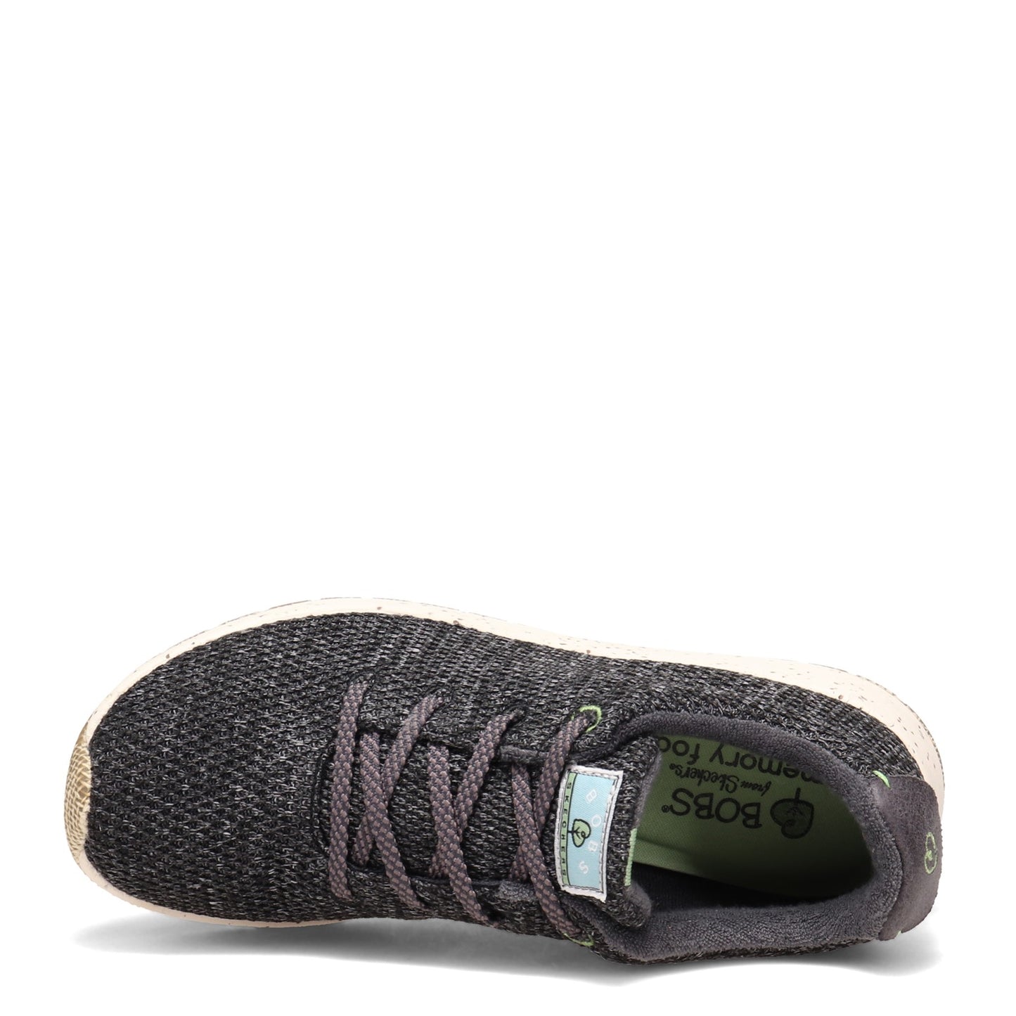 Peltz Shoes Women's Skechers BOBS Groove Sneaker CHARCOAL 113528-CCL
