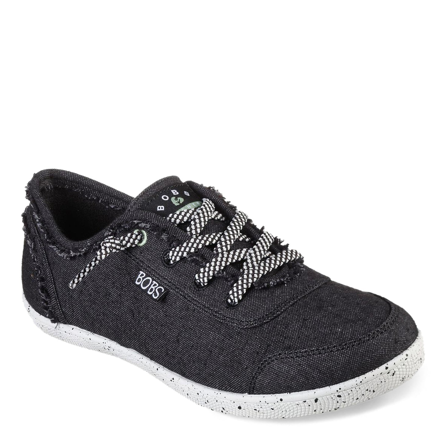 Peltz Shoes Women's Skechers BOBS B Cute Clean Life Sneaker BLACK 113537-BLK