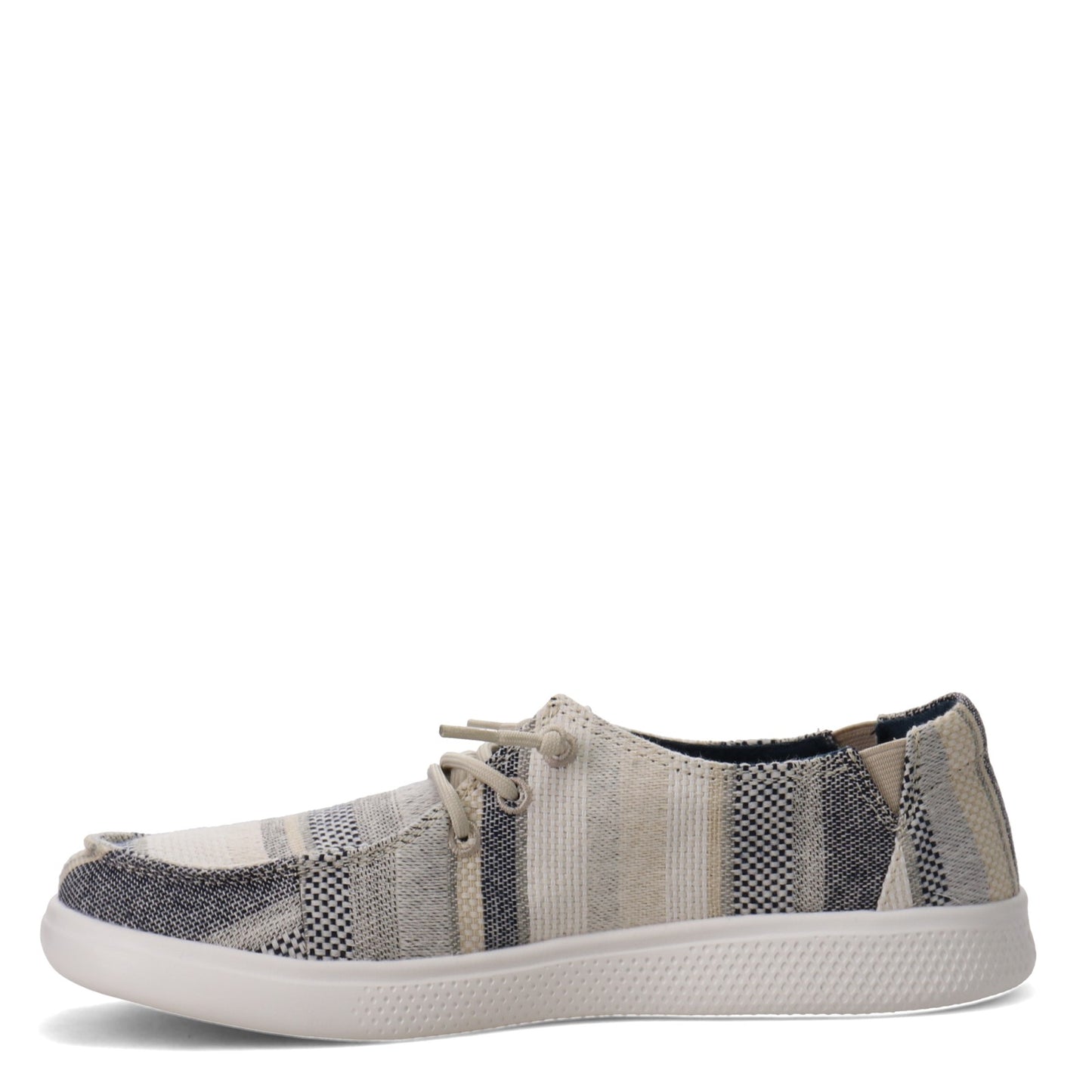 Peltz Shoes Women's Skechers Bobs Skipper - Hampton Bays Slip-On GREY TAN 113775-BLMT