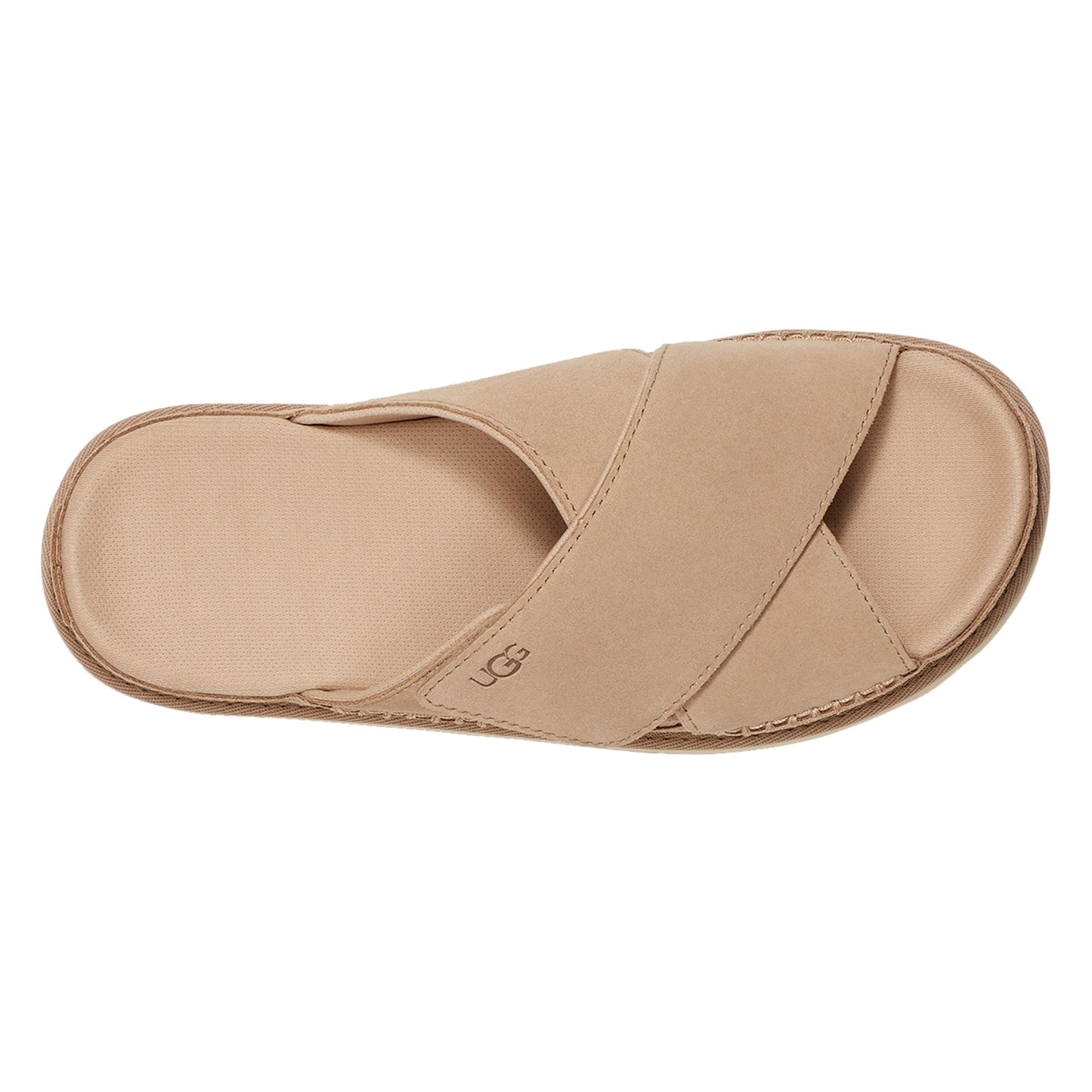 Peltz Shoes Women's Ugg Goldenstar Slide Sandal DRIFTWOOD 1137910-DRI