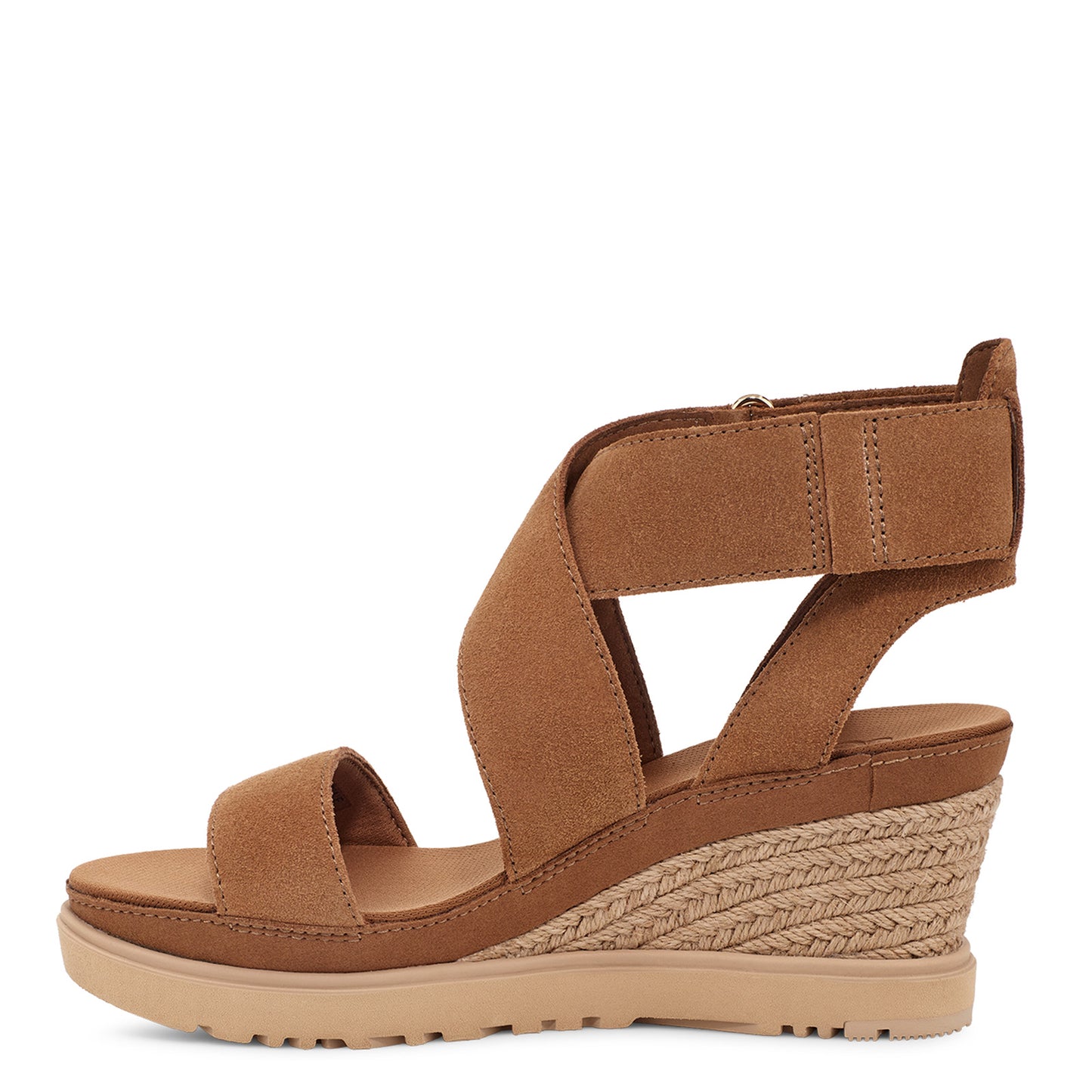 Peltz Shoes Women's Ugg Ileana Strap Sandal CHESTNUT 1139052-CHE