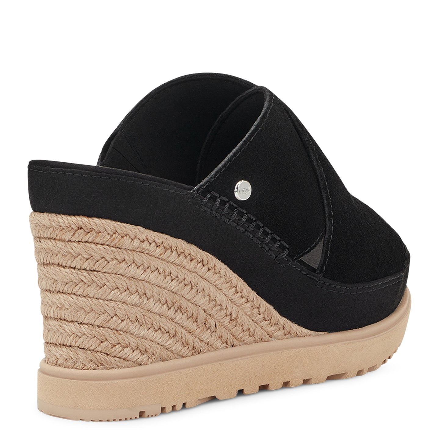 Peltz Shoes Women's Ugg Abbot Slide Sandal BLACK 1139291-BLK