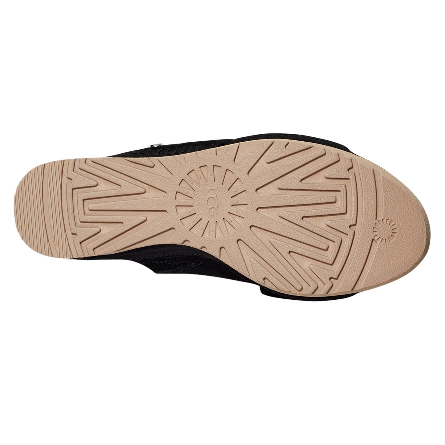 Peltz Shoes Women's Ugg Abbot Slide Sandal BLACK 1139291-BLK