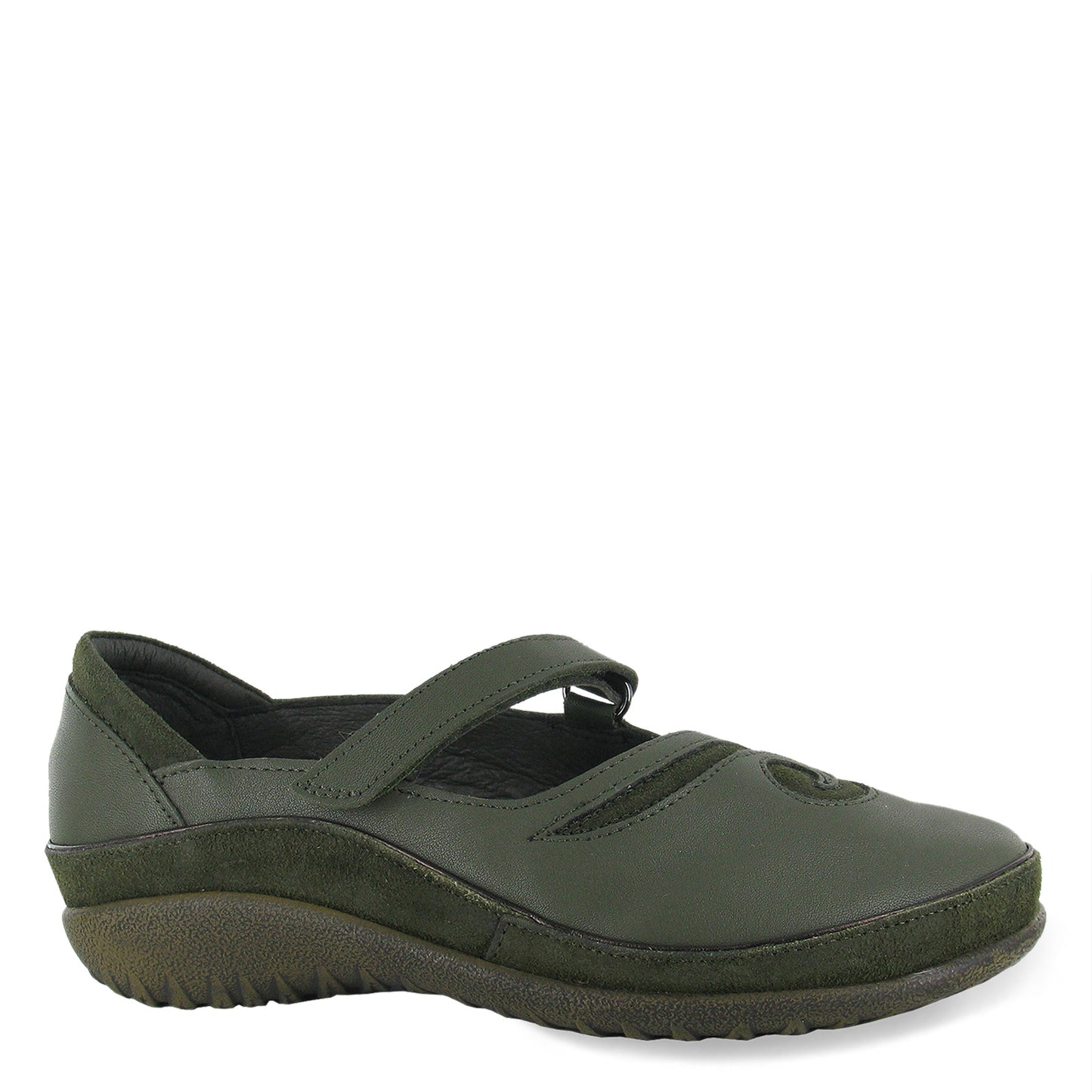 Peltz Shoes Women's Naot Matai Slip-On Shoe GREEN OLIVE 11410-VBA