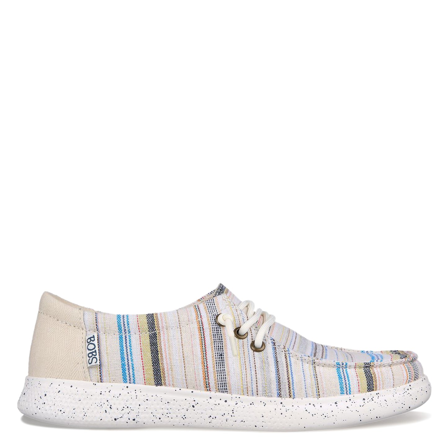 Peltz Shoes Women's Skechers BOBS Skipper - Beach Stroll Slip-On MULTI 114172-MLT