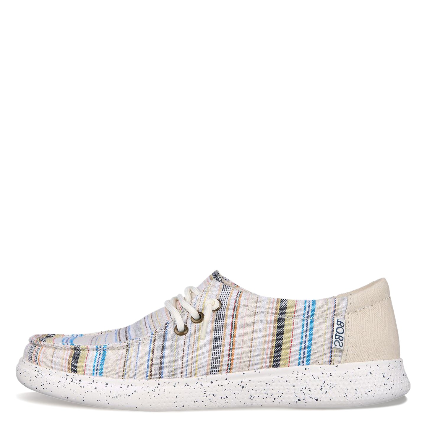 Peltz Shoes Women's Skechers BOBS Skipper - Beach Stroll Slip-On MULTI 114172-MLT