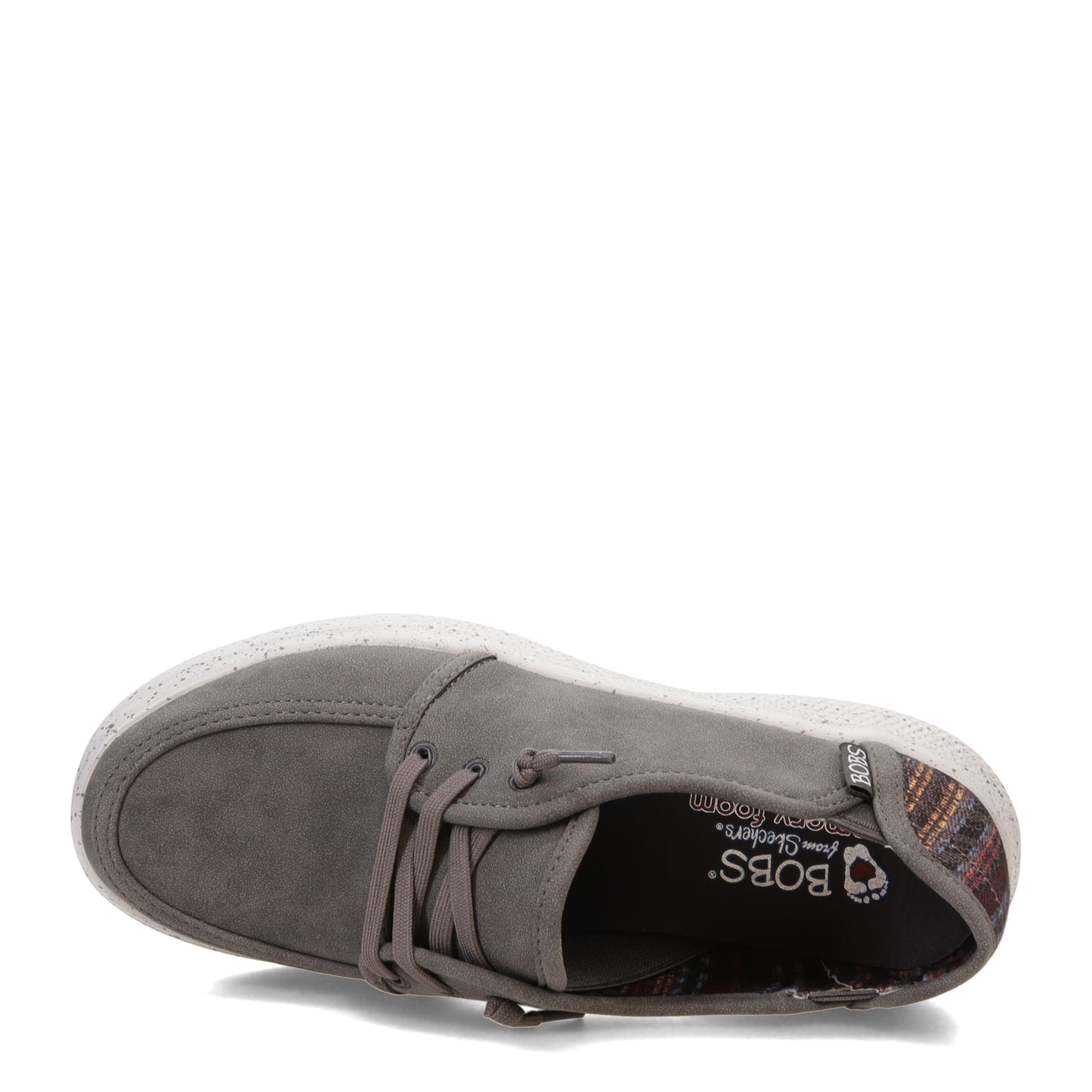 Peltz Shoes Women's Skechers BOBS Skipper - Autumn Embrace Slip-On CHARCOAL 114375-CCL