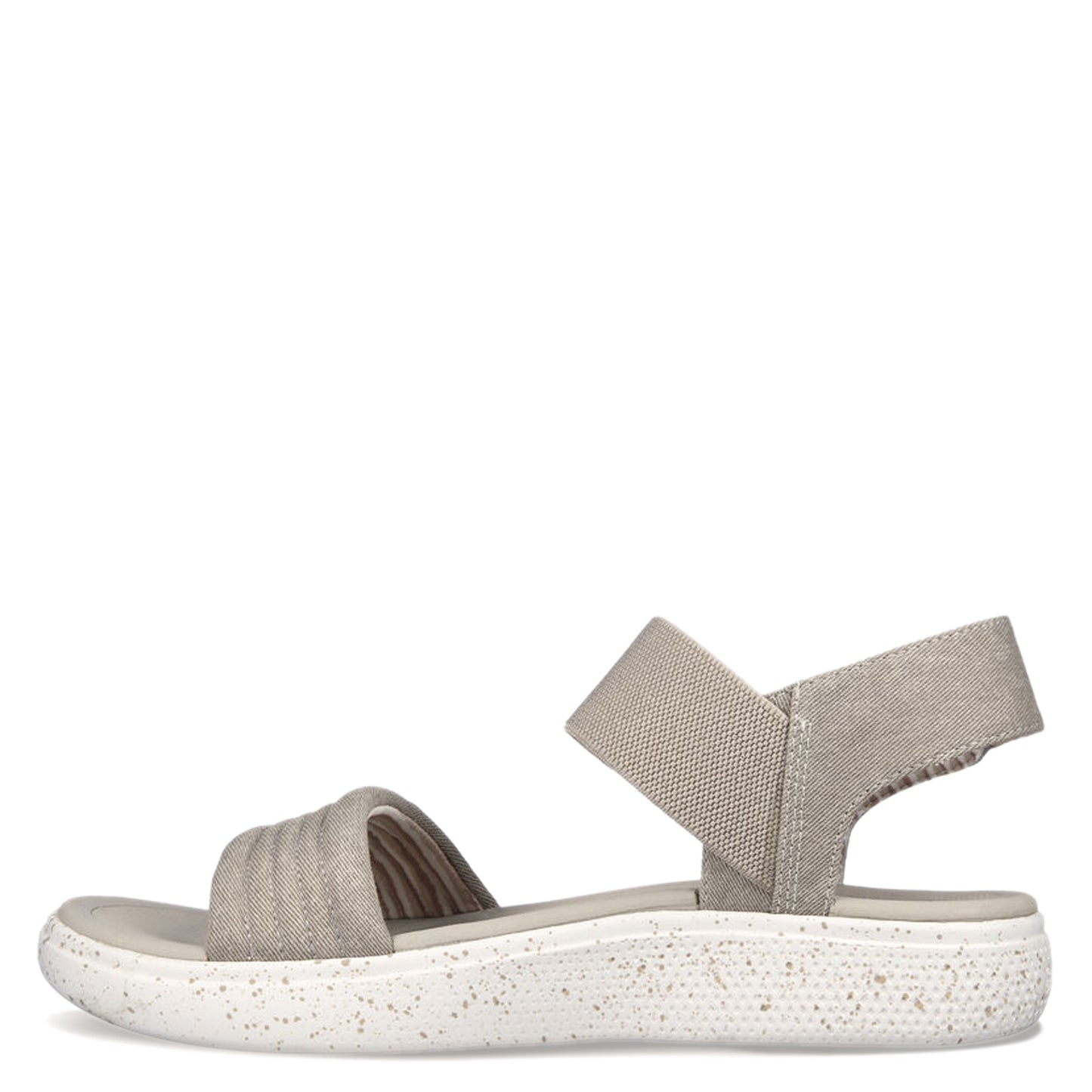 Peltz Shoes Women's Skechers BOBS Summer Skipper - Optical Chill Sandal taupe 114404-TPE