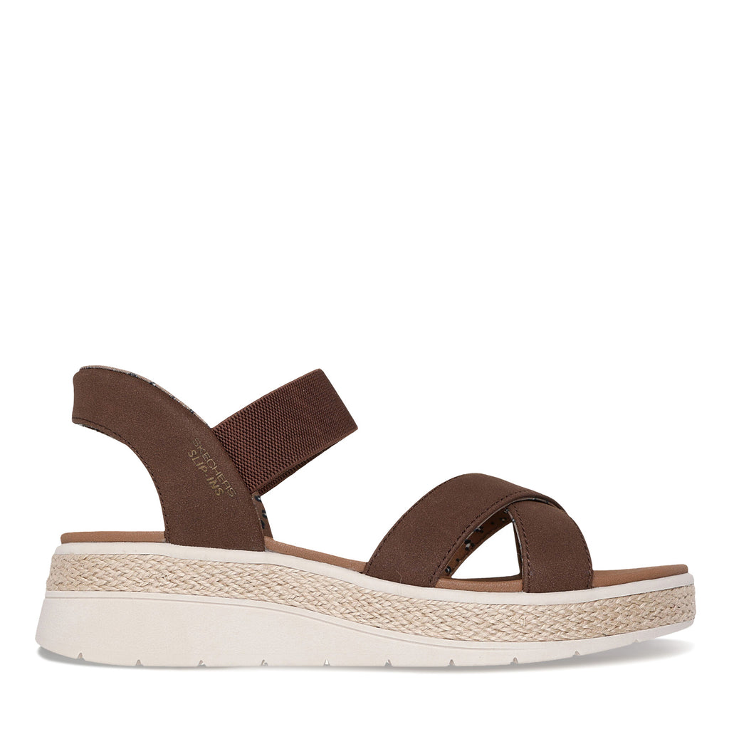 Women's Skechers, Slip-ins: BOBS Sun Ray - Move Over Sandal - Wide Width