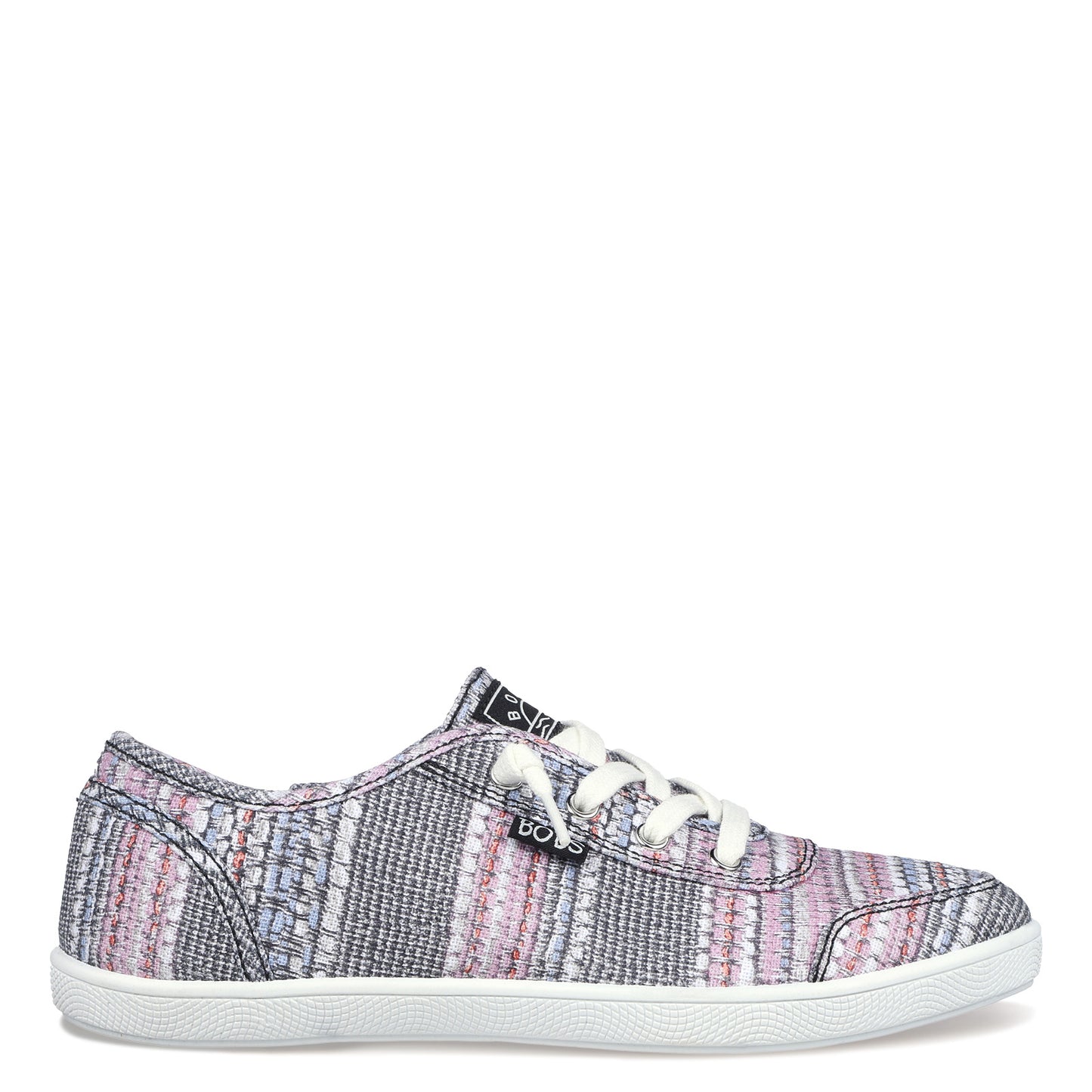 Peltz Shoes Women's SKECHERS BOBS BLACK 114490-BKMT