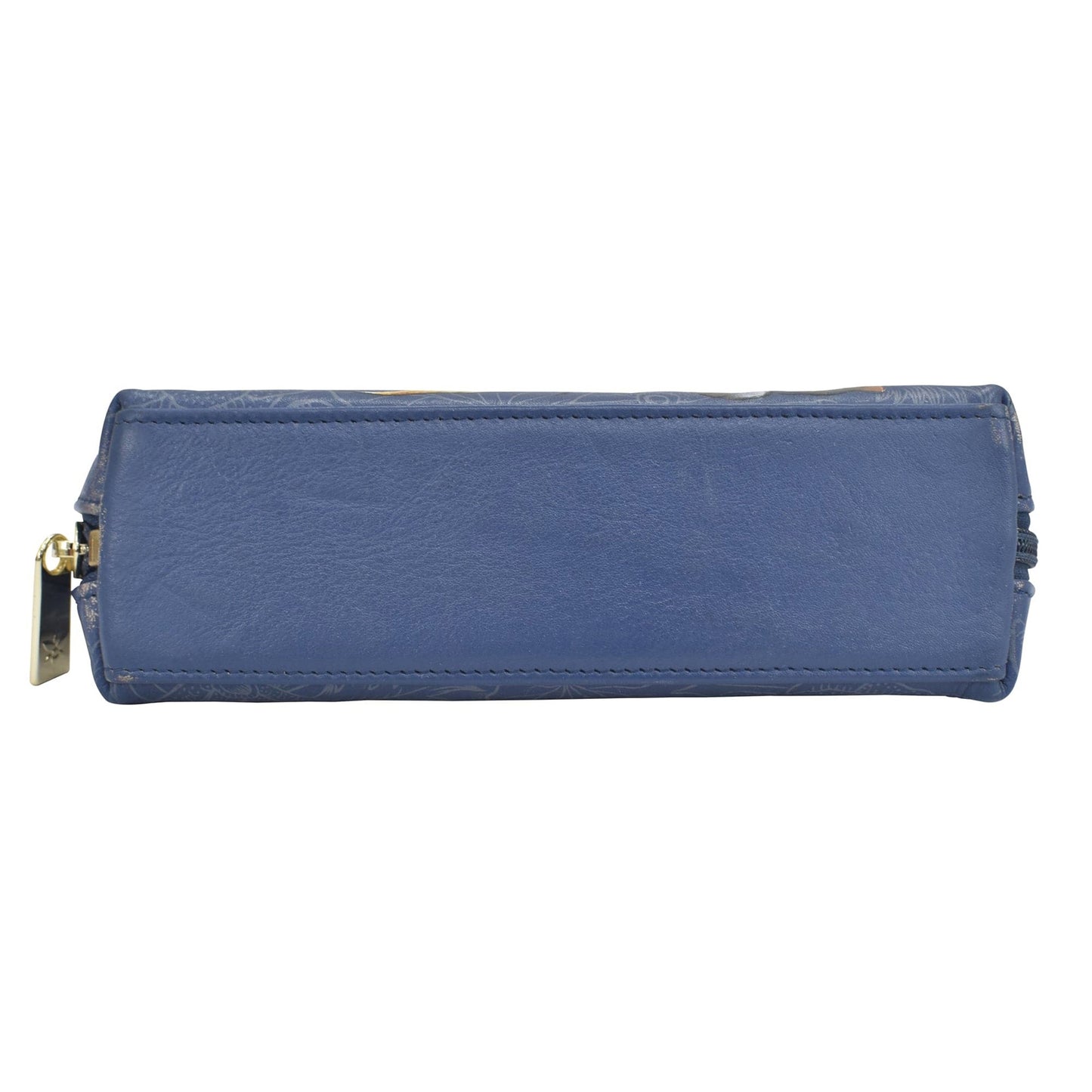 Peltz Shoes Women's Anuschka Medium Zip-Around Eyeglass Cosmetic Pouch Mystical Reef 1163-MSR