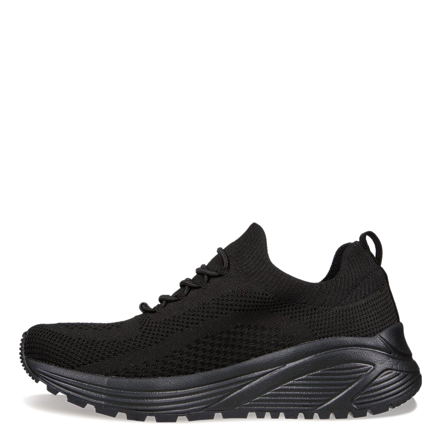 Peltz Shoes Women's Skechers BOBS Sport Sparrow 2.0 - Allegiance Crew Sneaker BLACK / BLACK 117027-BBK