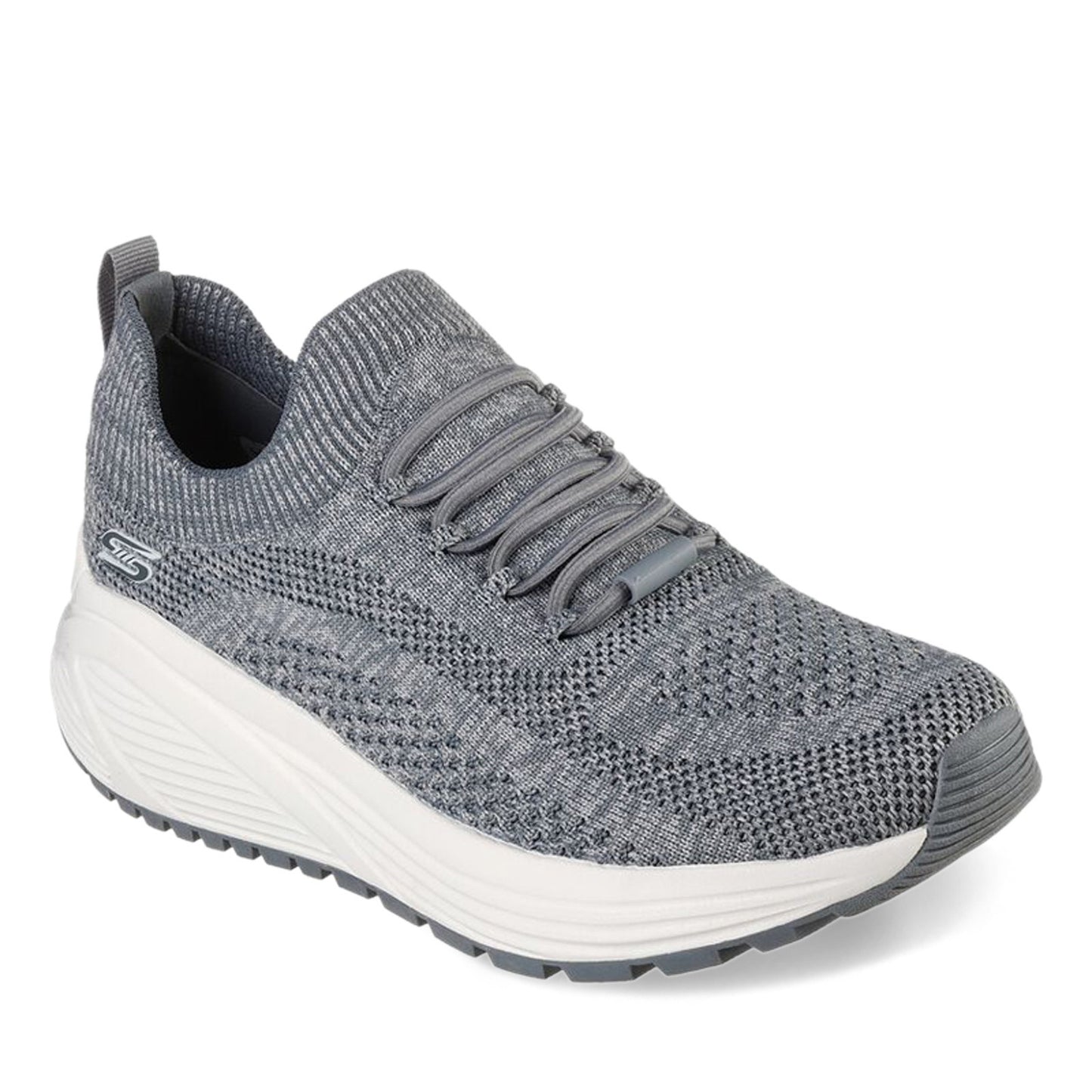 Peltz Shoes Women's Skechers BOBS Sport Sparrow 2.0 - Wind Chime Sneaker GREY 117256-GRY