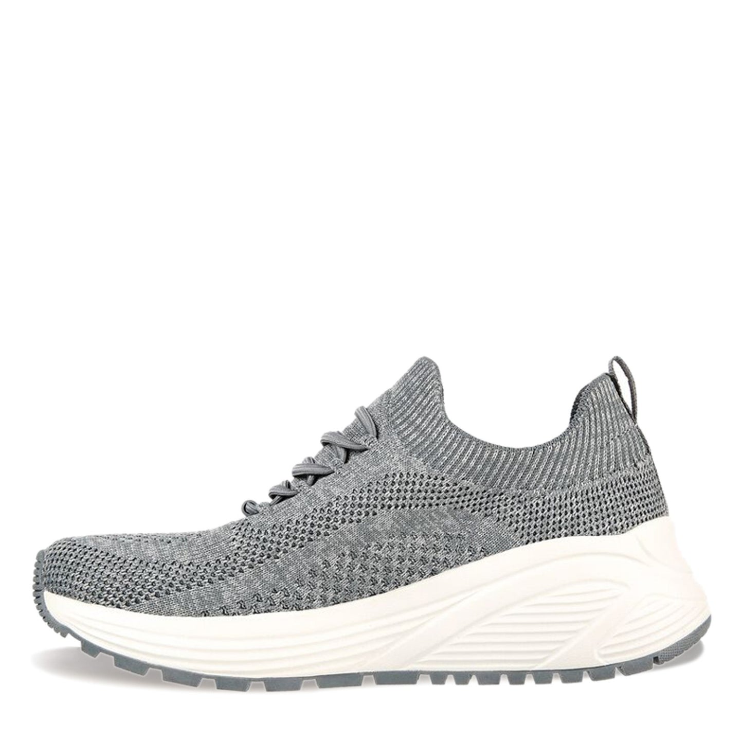 Peltz Shoes Women's Skechers BOBS Sport Sparrow 2.0 - Wind Chime Sneaker GREY 117256-GRY