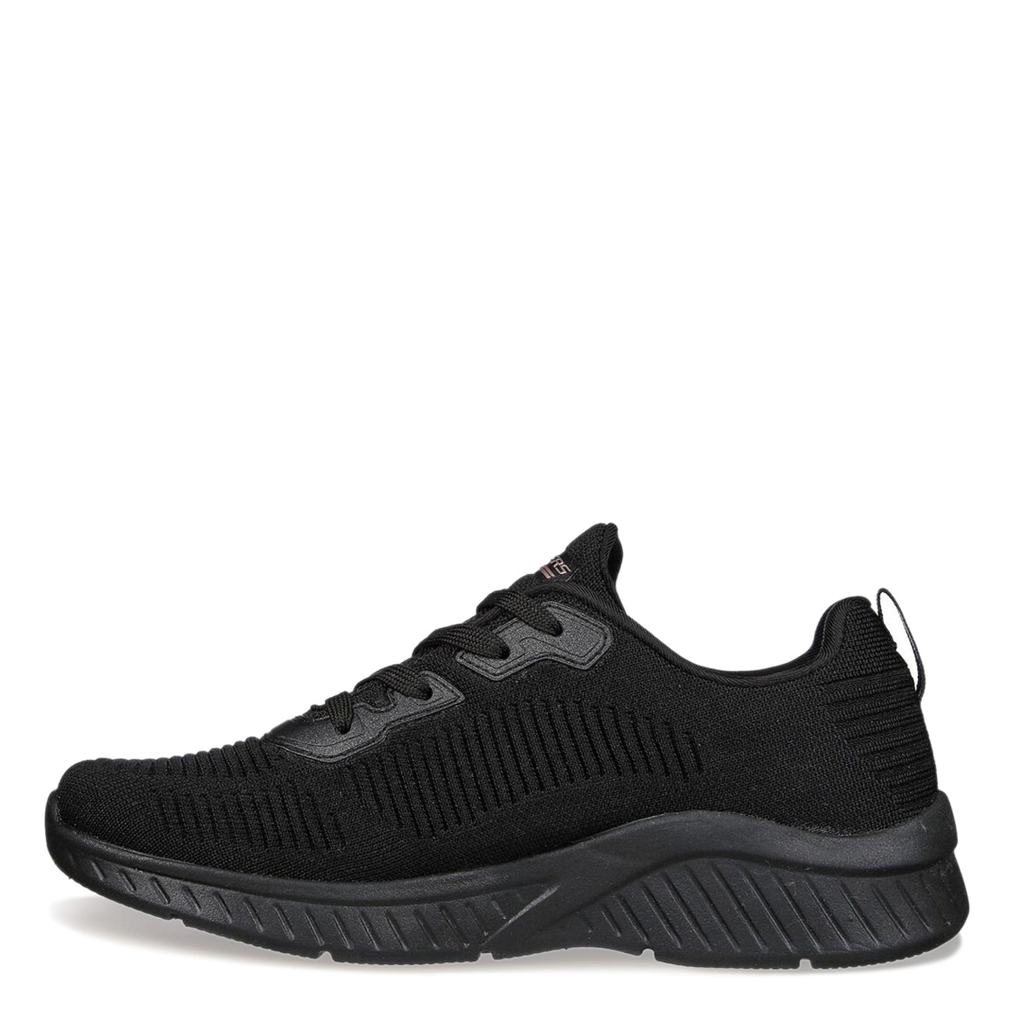 Peltz Shoes Women's Skechers BOBS Squad Air - Close Encounter Sneaker BLACK 117378-BBK
