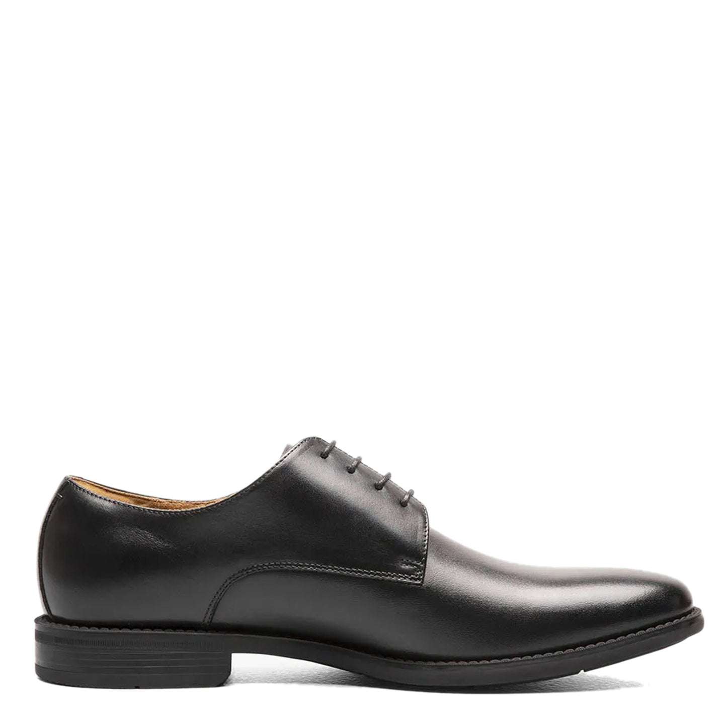 Peltz Shoes Men's Florsheim Santucci Plain Toe Oxford BLACK 11773-001