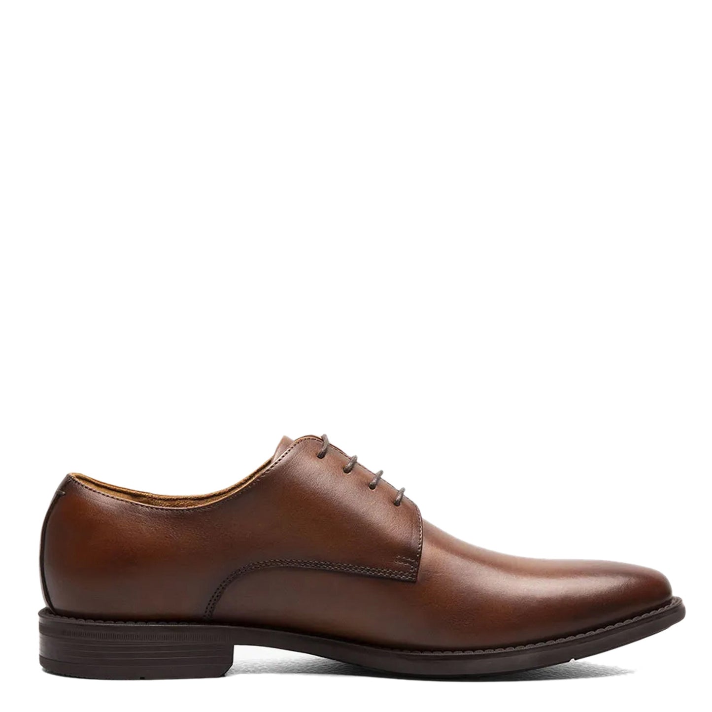 Peltz Shoes Men's Florsheim Santucci Plain Toe Oxford COGNAC 11773-221