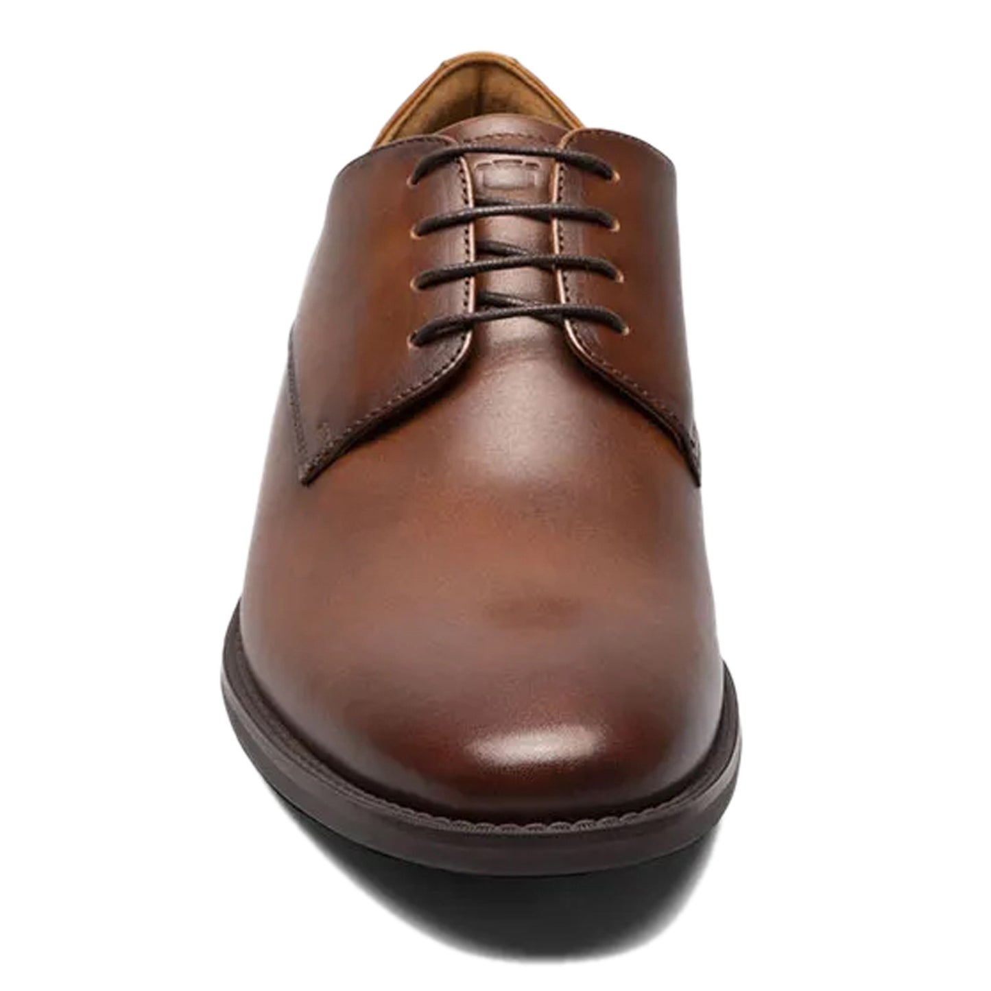 Peltz Shoes Men's Florsheim Santucci Plain Toe Oxford COGNAC 11773-221