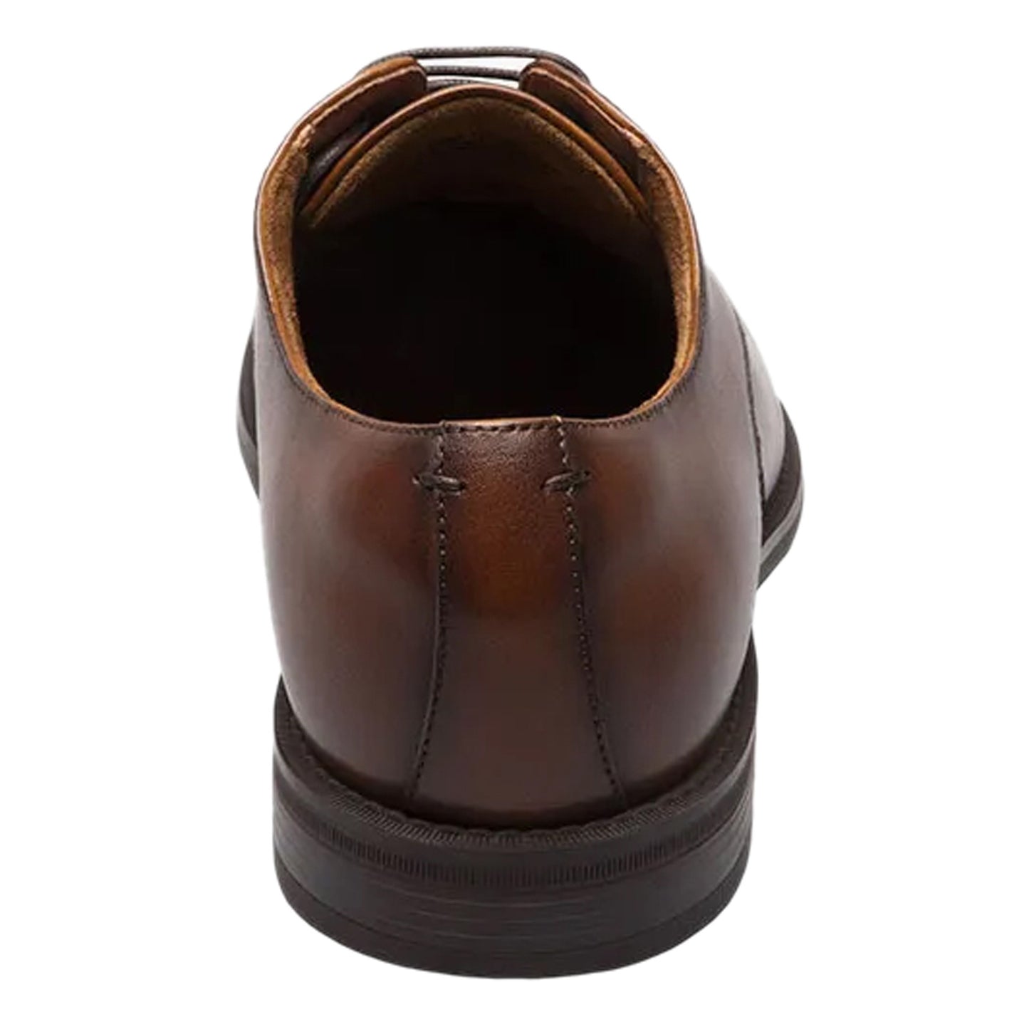 Peltz Shoes Men's Florsheim Santucci Plain Toe Oxford COGNAC 11773-221