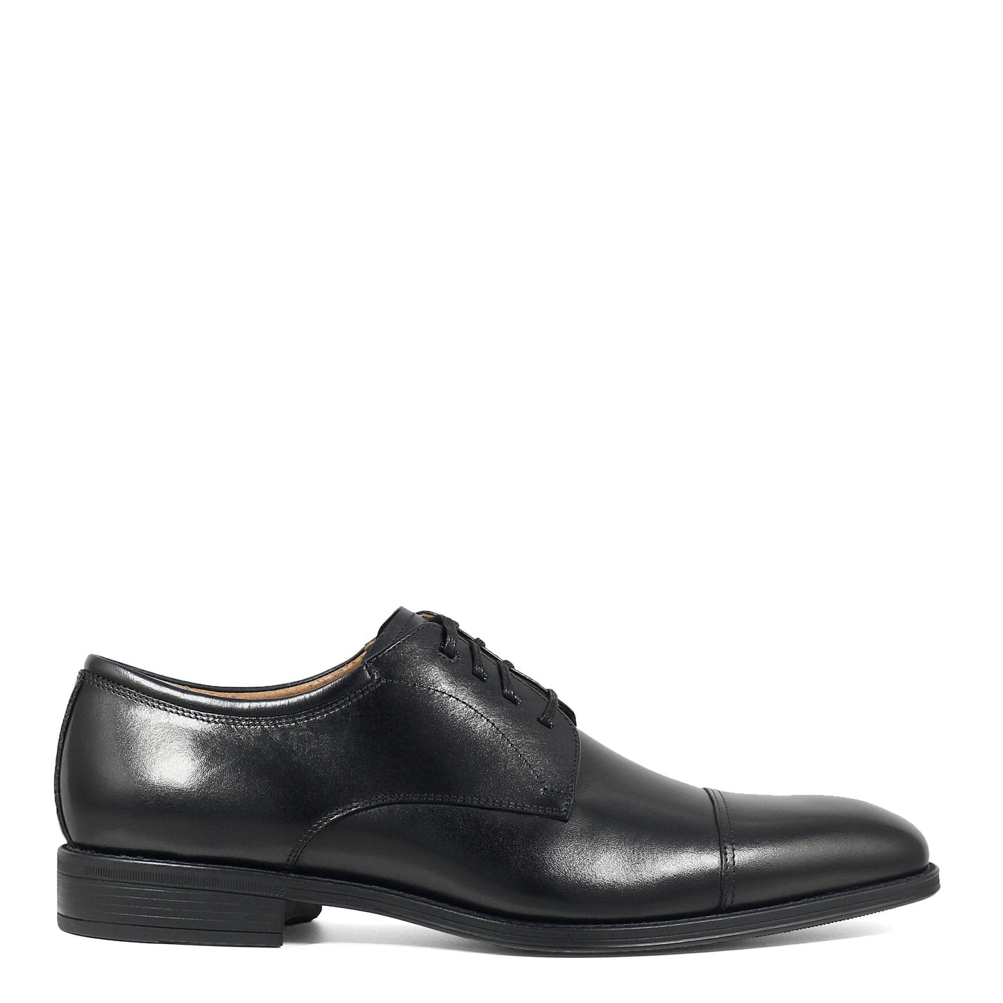 Peltz Shoes Men's Florsheim Azzio Cap Toe Oxford Black 11807-001