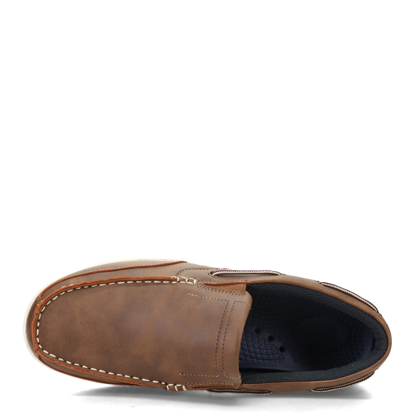 Peltz Shoes Men's Island Surf Company Marlin II Boat Shoe BROWN 11810BRN