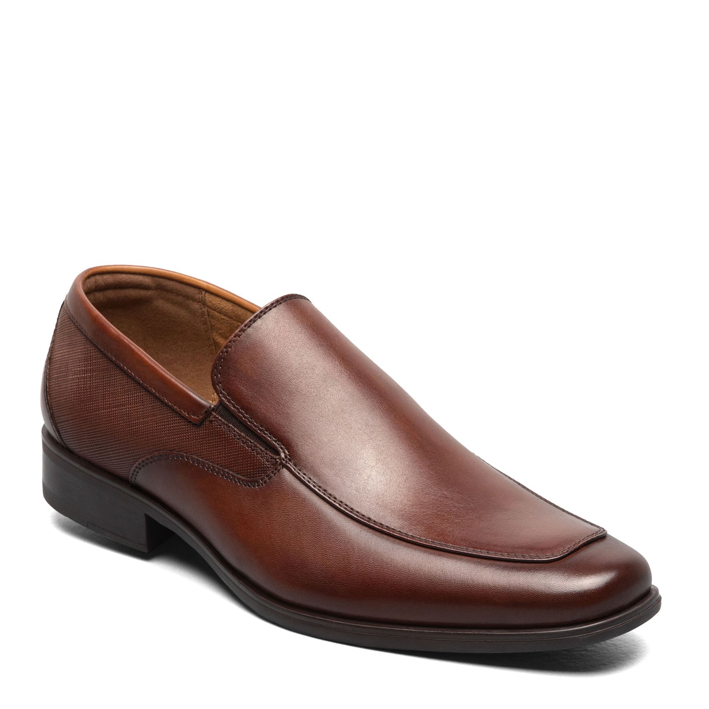 Peltz Shoes Men's Florsheim Jackson Moc Toe Loafer Cognac 11926-221