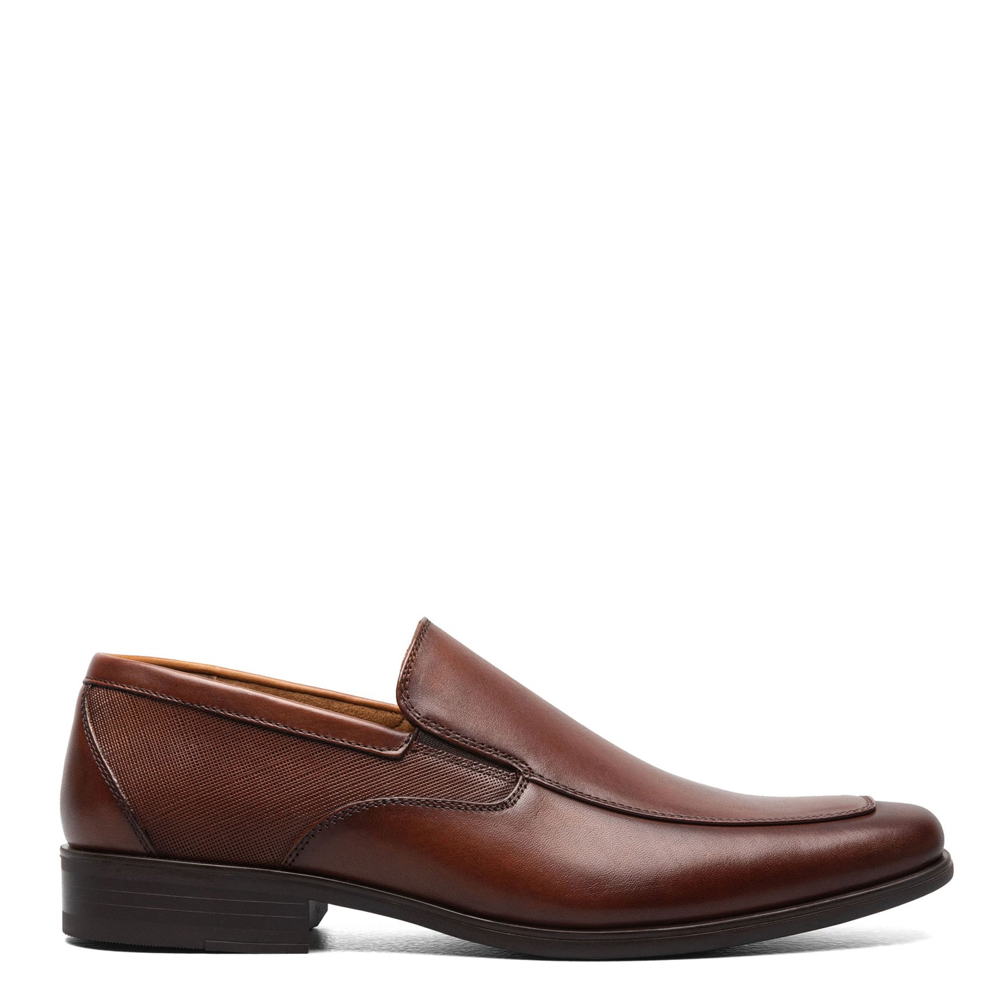 Peltz Shoes Men's Florsheim Jackson Moc Toe Loafer Cognac 11926-221