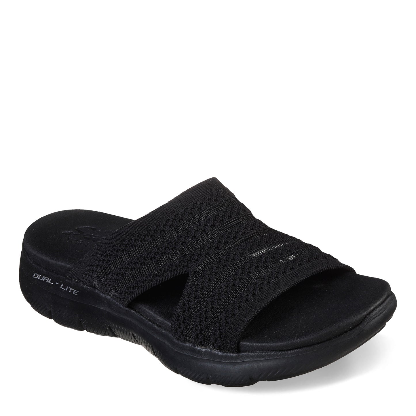 Peltz Shoes Women's Skechers Cali Flex Appeal 2.5 - Right Sheer Sandal BLACK 119270-BBK