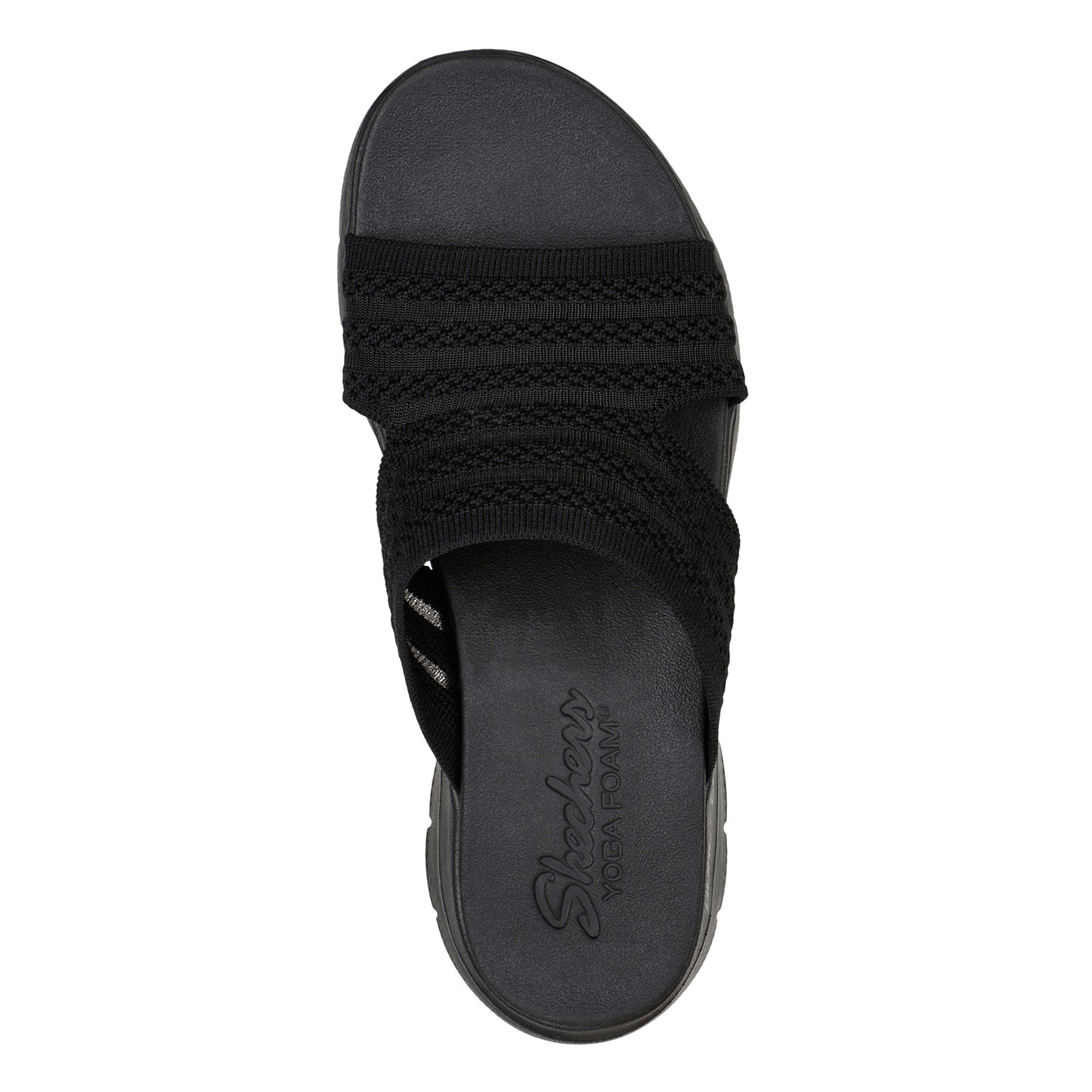 Peltz Shoes Women's Skechers Cali Flex Appeal 2.5 - Right Sheer Sandal BLACK 119270-BBK