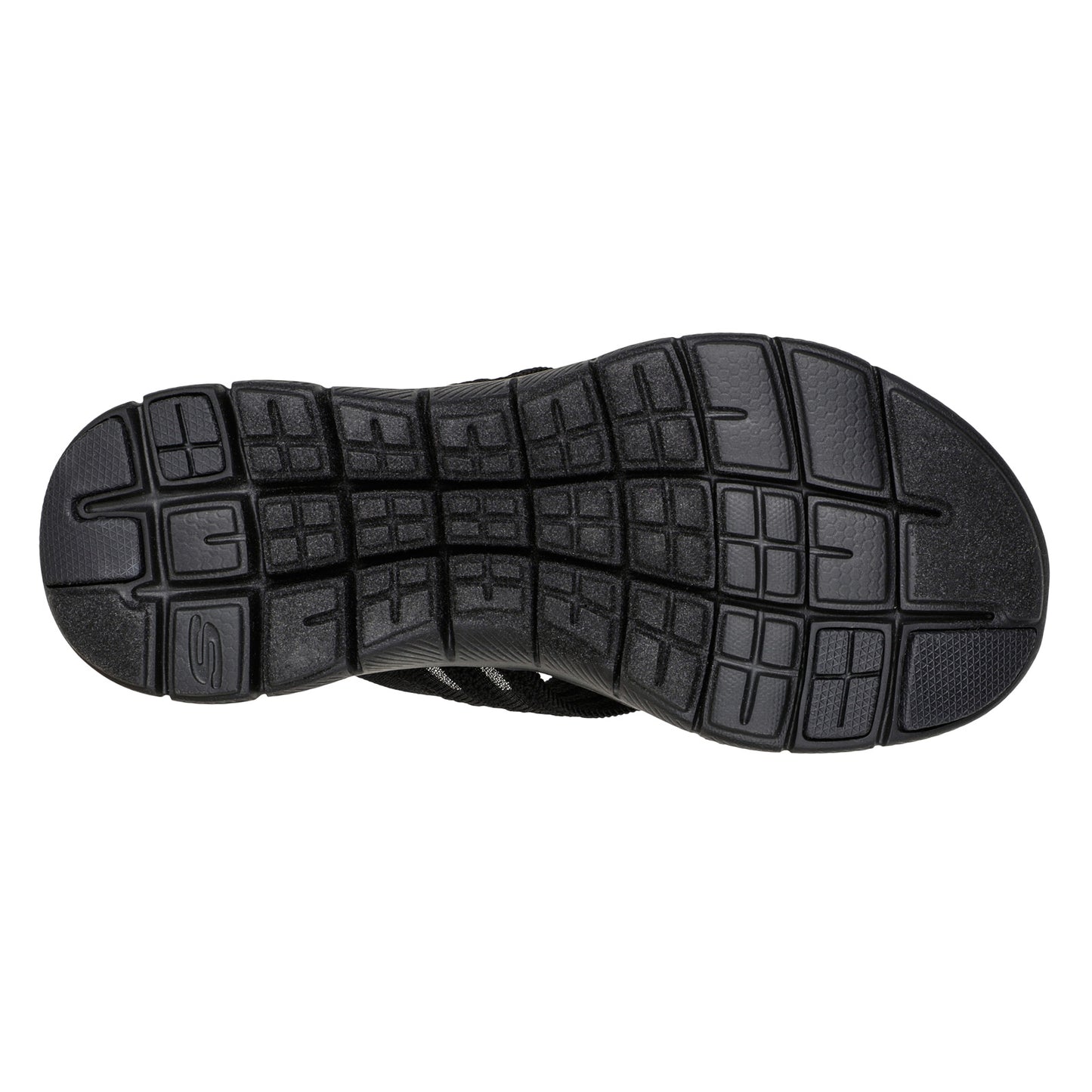 Peltz Shoes Women's Skechers Cali Flex Appeal 2.5 - Right Sheer Sandal BLACK 119270-BBK