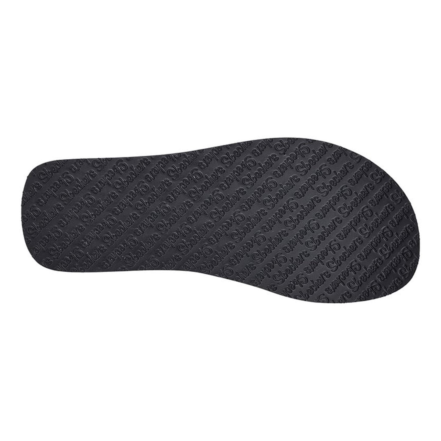 Peltz Shoes Women's Skechers Vinyasa - Geo-Queen Sandal Black 119296-BLK