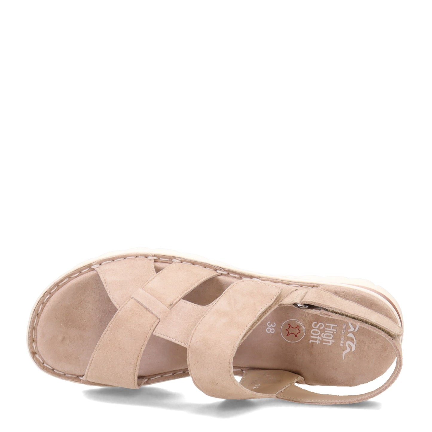 Peltz Shoes Women's ara Tarry Sandal SAND 12-47219-08