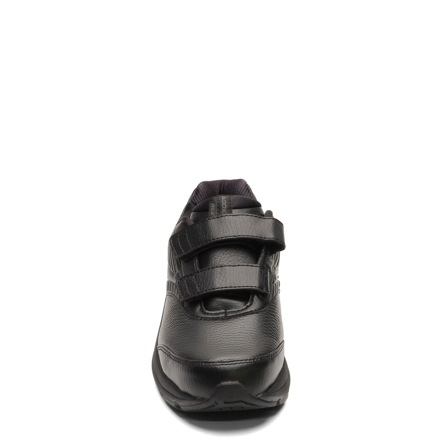 Peltz Shoes Women's Brooks Addiction Walker V-Strap 2 Walking Shoe Black 120309 1B 072