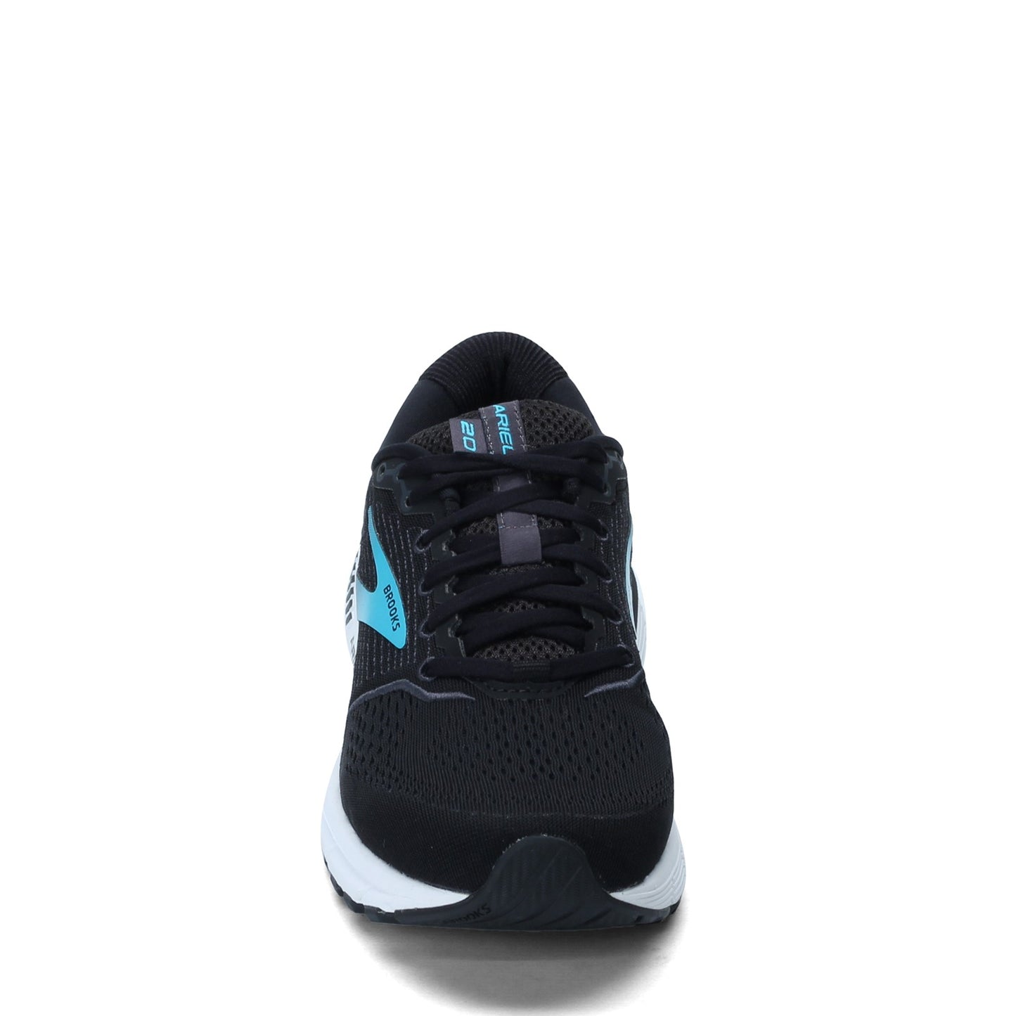 Peltz Shoes Women's Brooks Ariel 20 Running Shoe Black/Ebony 120315 1B 064