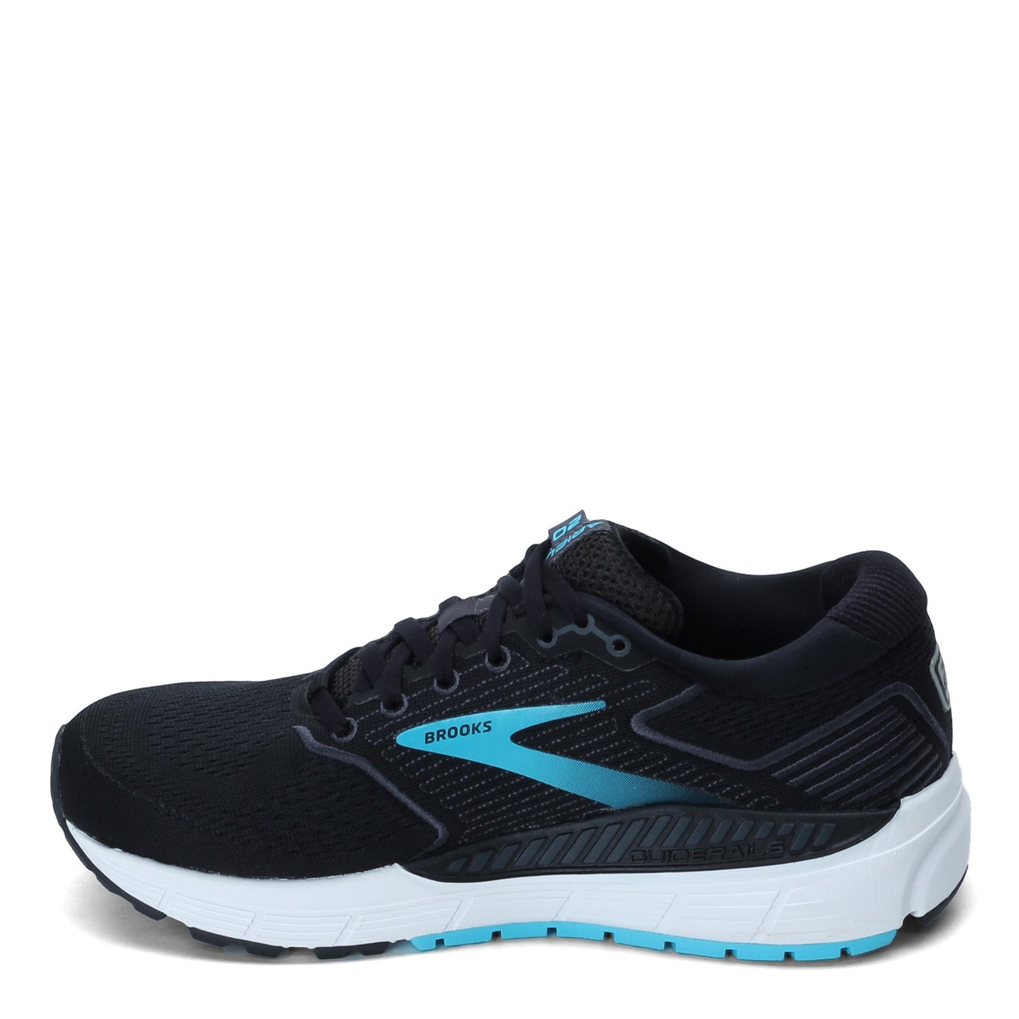 Peltz Shoes Women's Brooks Ariel 20 Running Shoe Black/Ebony 120315 1B 064