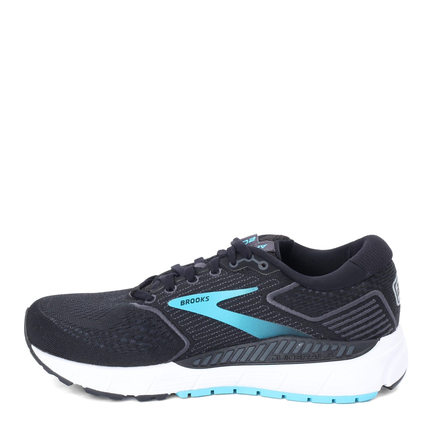 Peltz Shoes Women's Brooks Ariel 20 Running Shoe - Extra Wide Black/Ebony 120315 2E 064