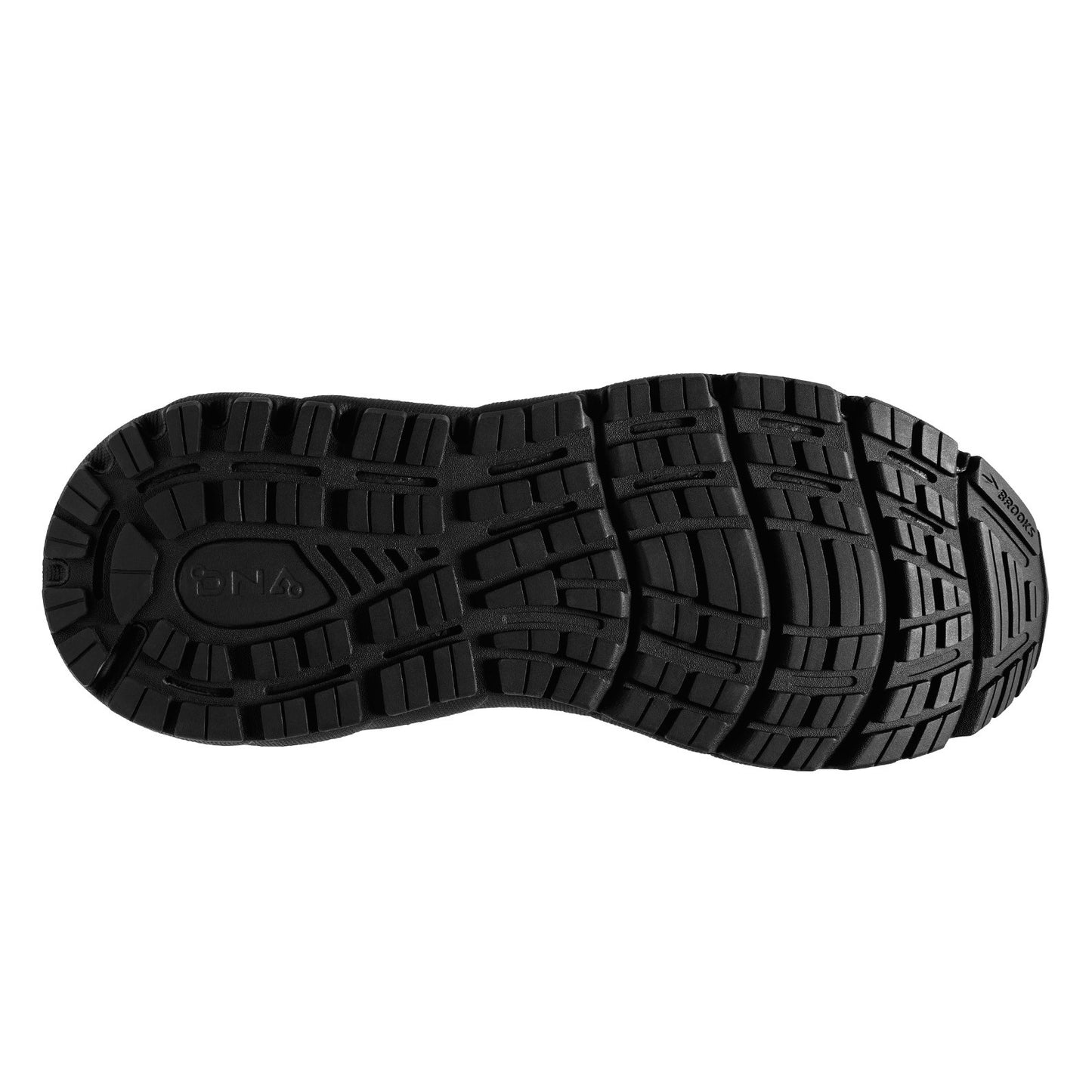 Peltz Shoes Women's Brooks Adrenaline GTS 22 Running Shoe - Wide Width BLACK / EBONY 120353 1D 020