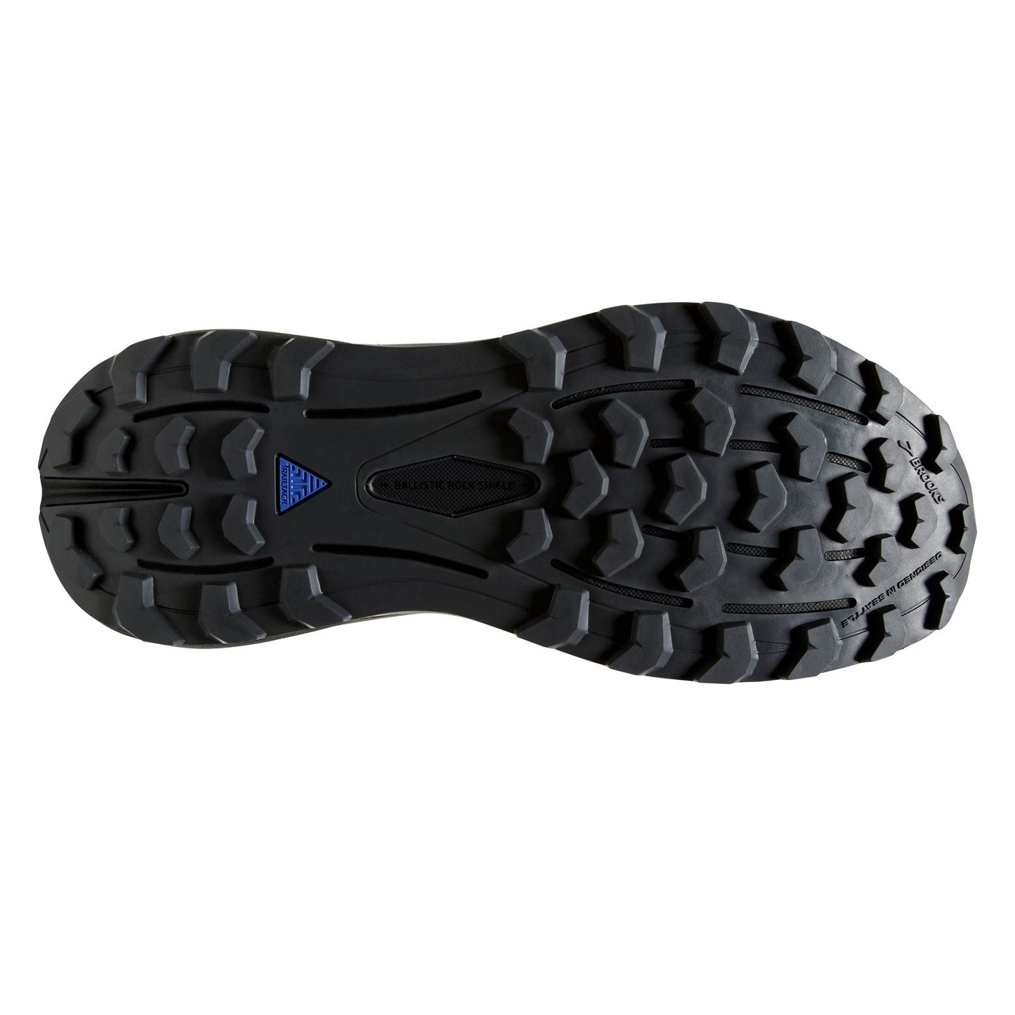 Peltz Shoes Women's Brooks Cascadia 16 Trail Running Shoe Black/Ebony/Yucca 120363 1B 049