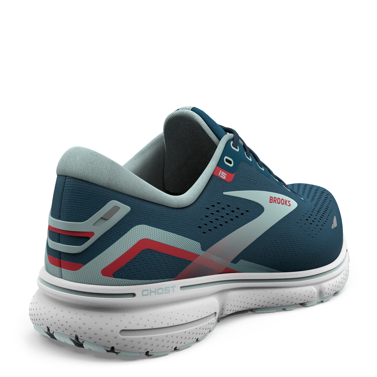 Peltz Shoes Women's Brooks Ghost 15 Running Shoe Legion Blue/Blue/Bittersweet 120380 1B 497