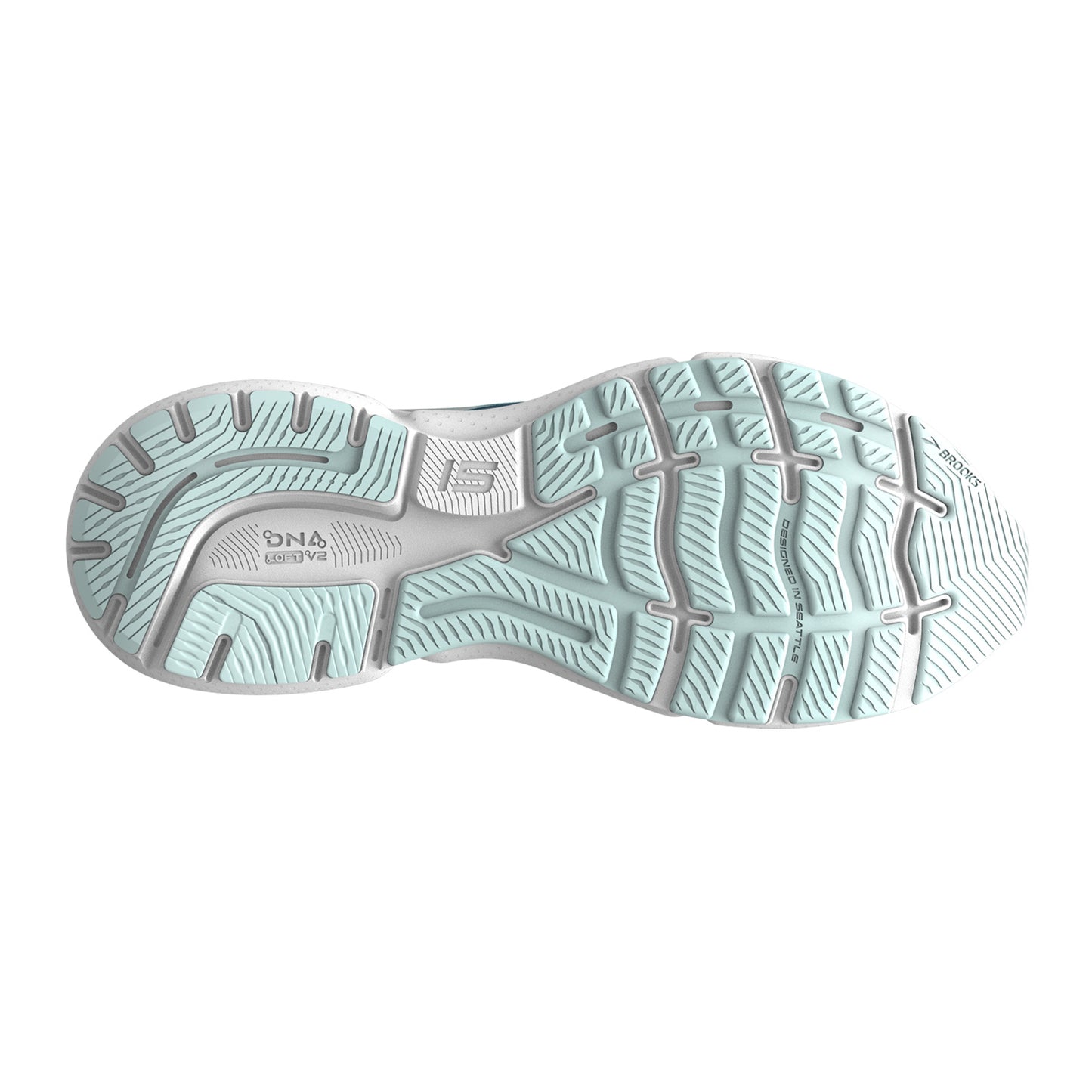 Peltz Shoes Women's Brooks Ghost 15 Running Shoe Legion Blue/Blue/Bittersweet 120380 1B 497