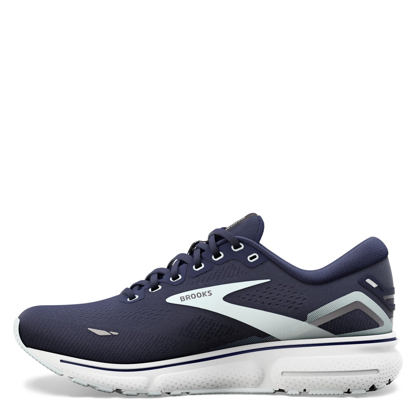 Peltz Shoes Women's Brooks Ghost 15 Running Shoe - Narrow Width Peacoat/Pearl/Salt 120380 2A 450